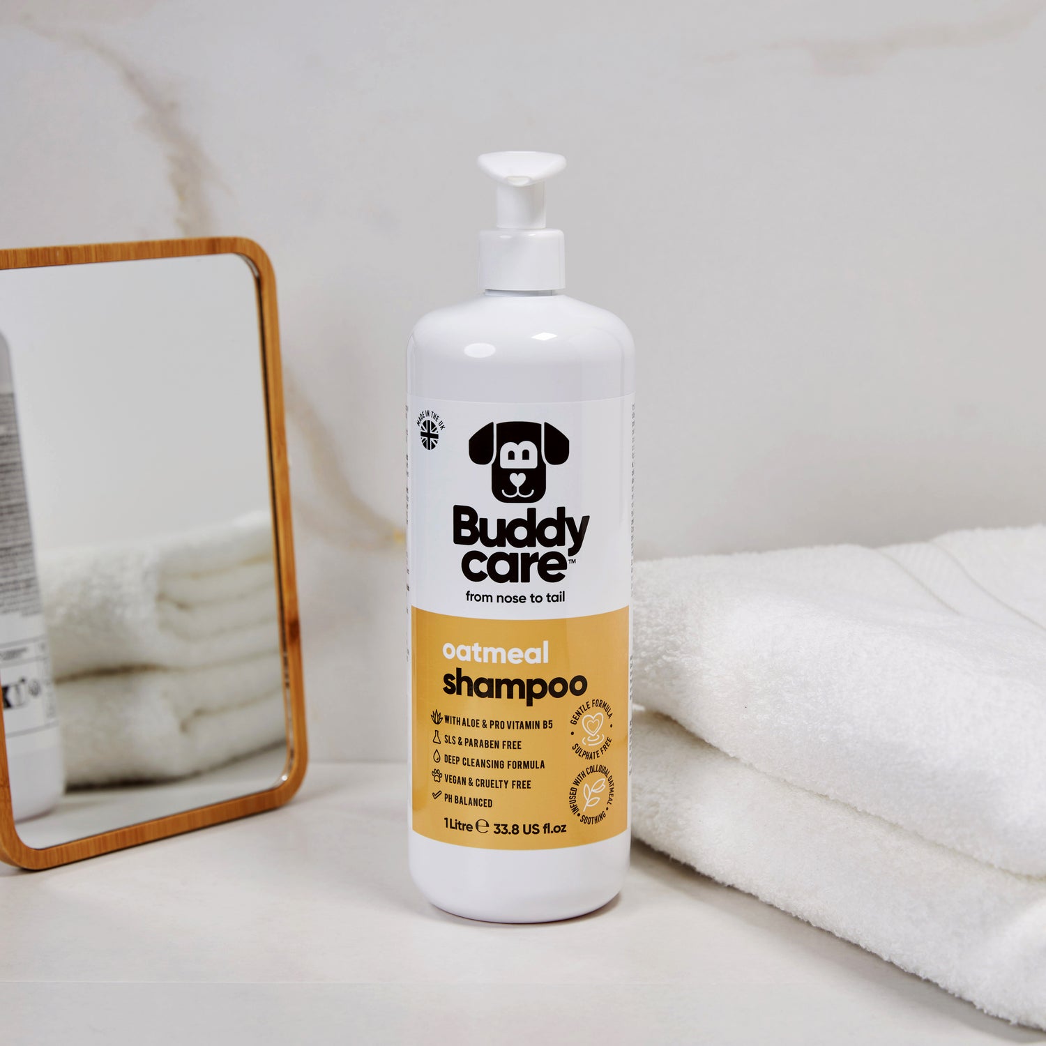 Oatmeal Dog Shampoo by Buddycare