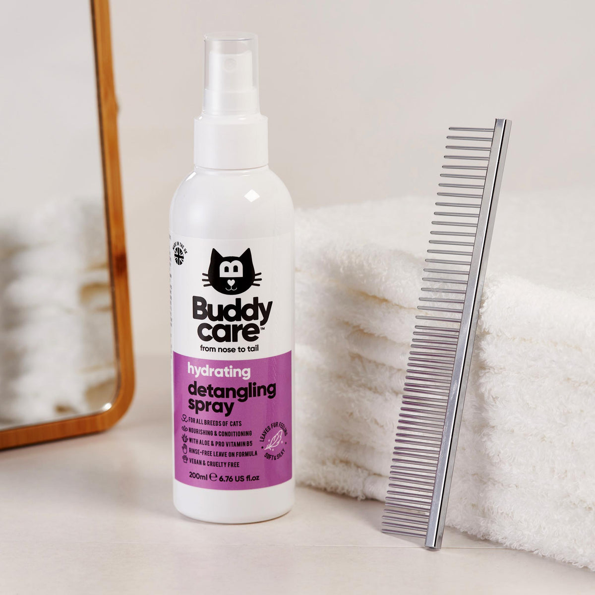 Cat shop detangler spray