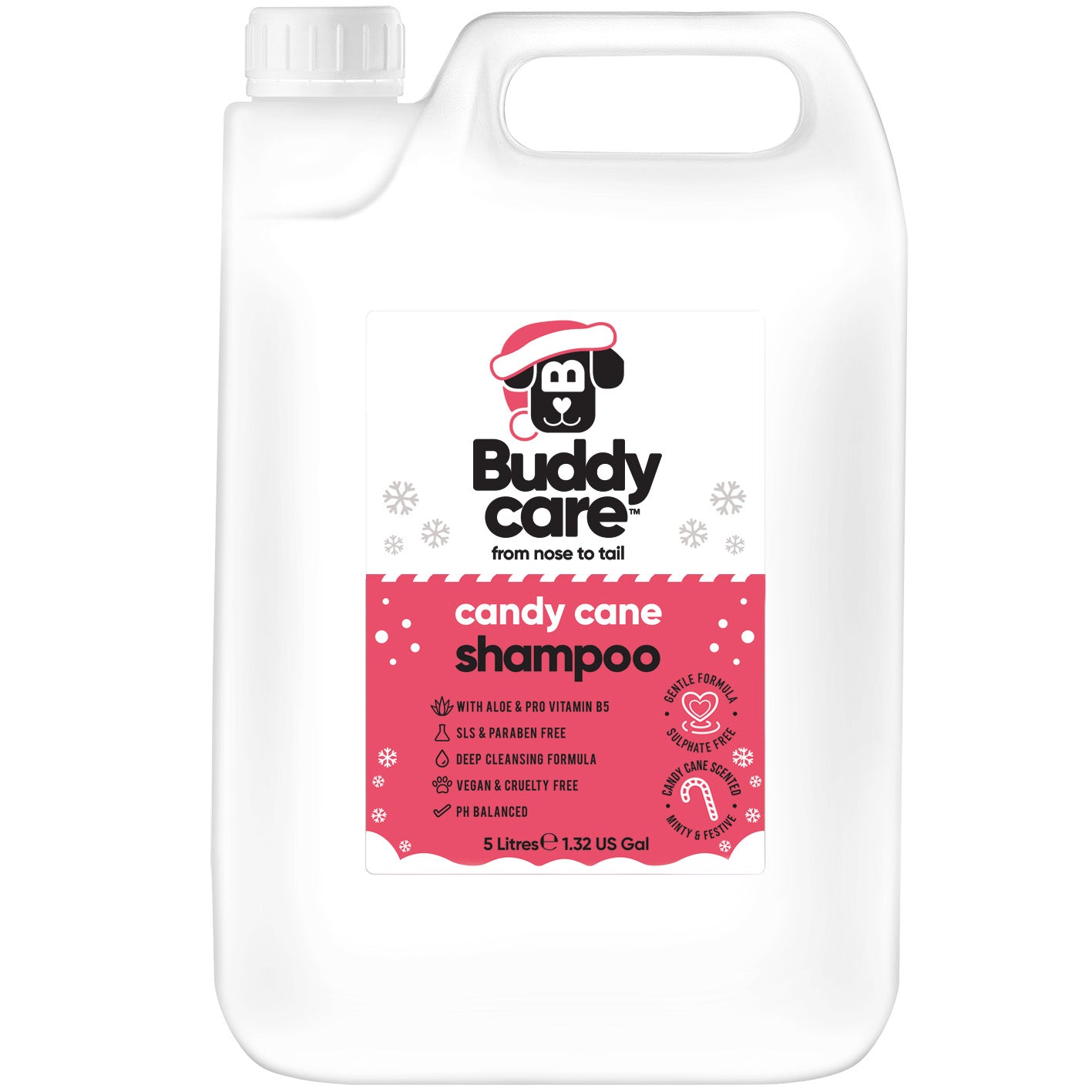 Candy Cane Dog Shampoo