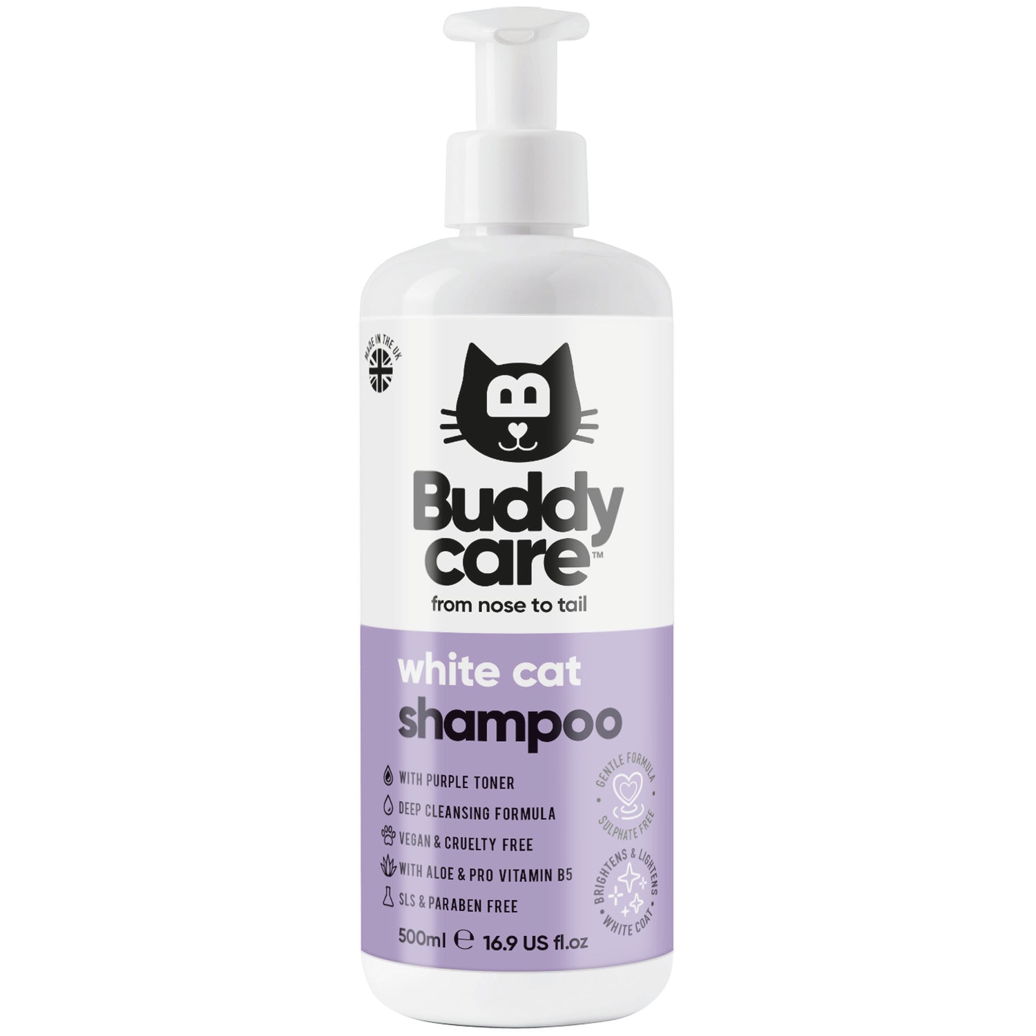 White Cat Shampoo by Buddycare