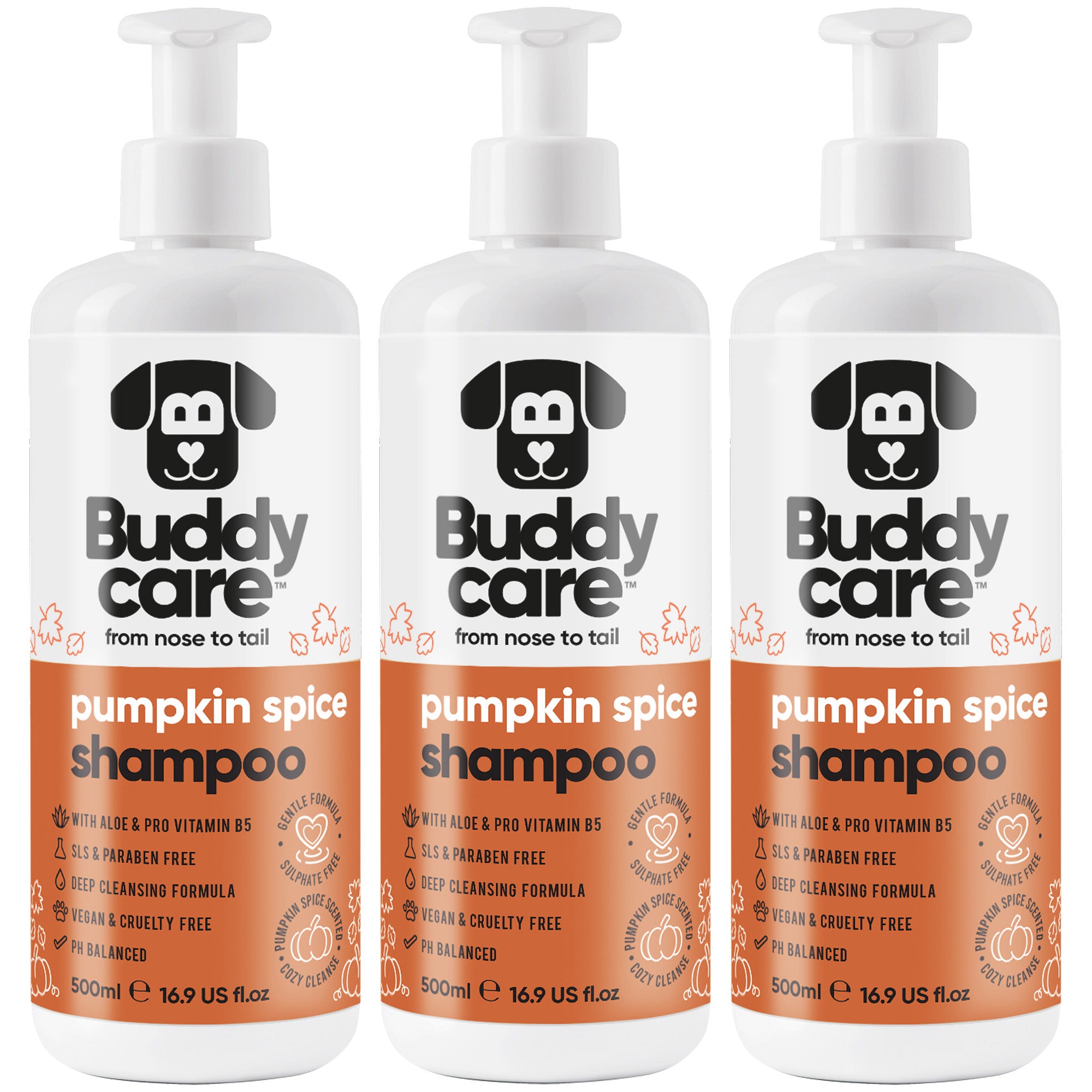 Pumpkin Spice Dog Shampoo