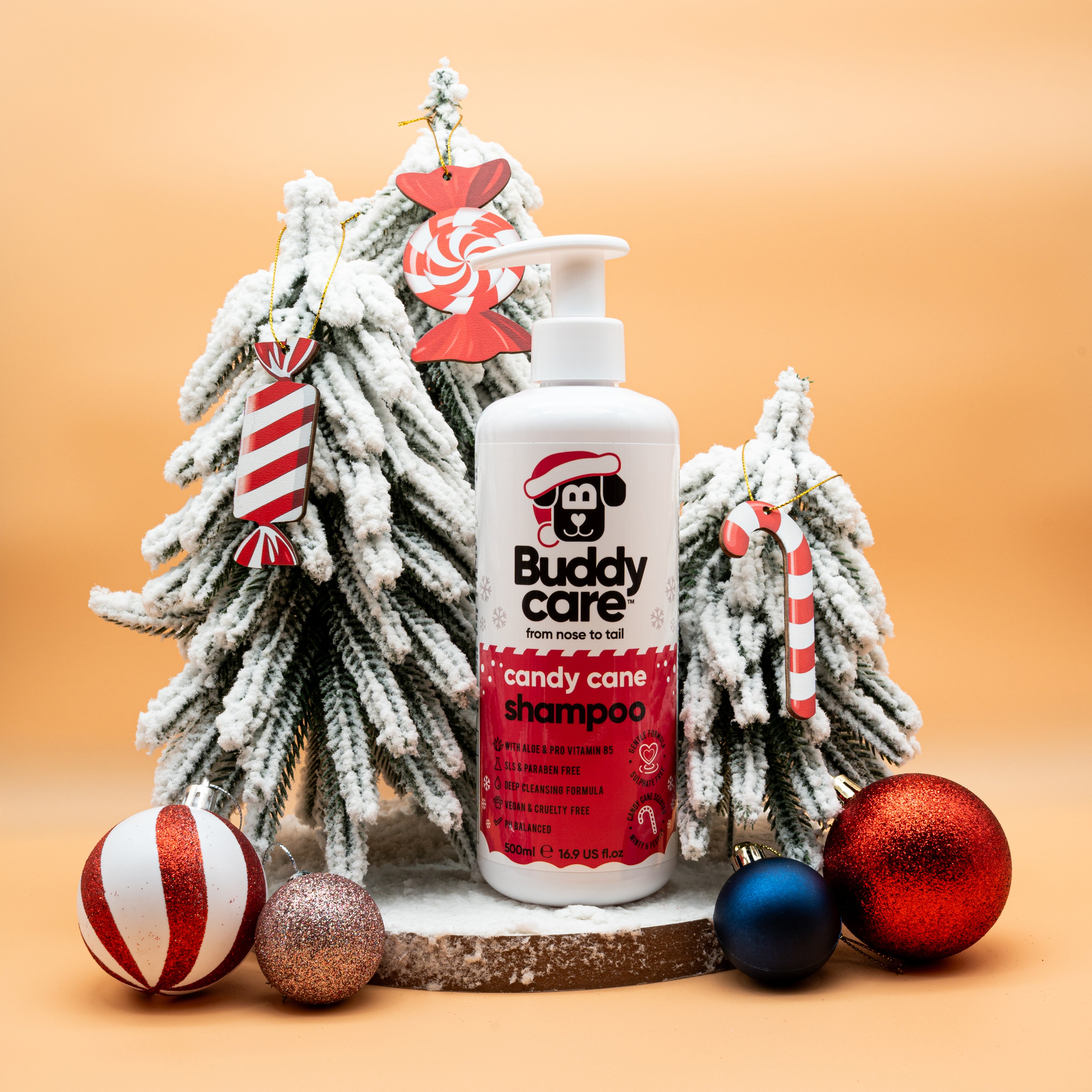 Candy Cane Dog Shampoo
