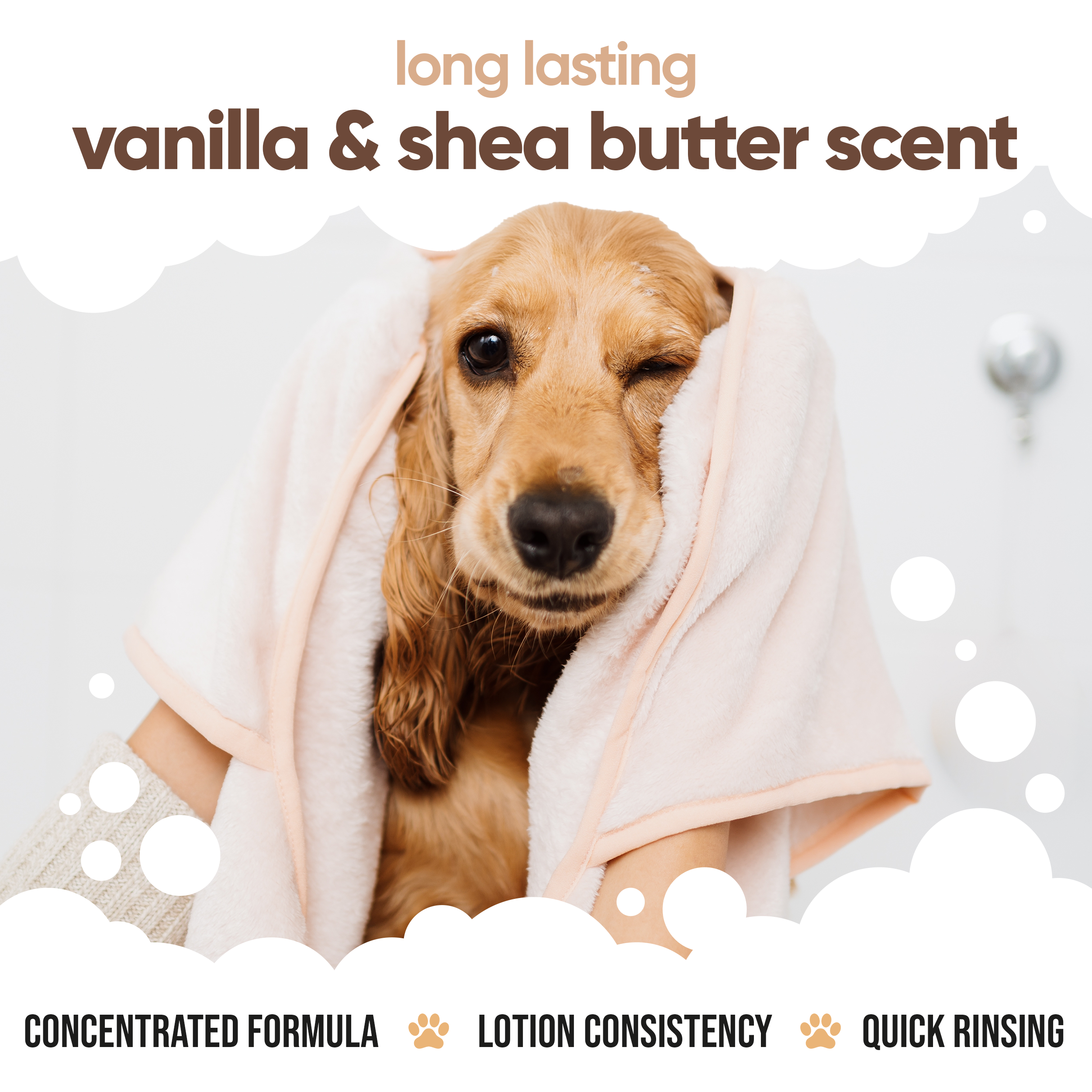 Vanilla & Shea Butter Dog Conditioner by Buddycare