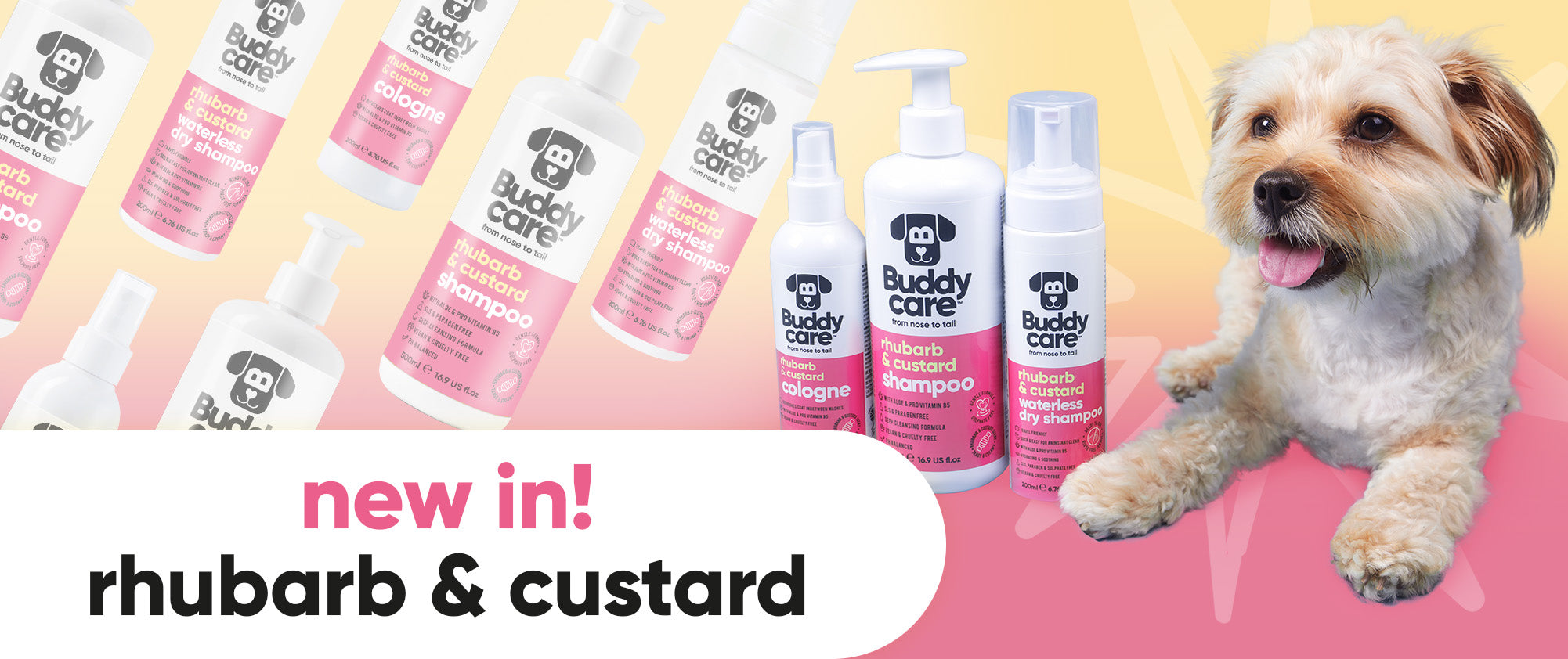 NEW IN: Rhubarb & Custard Scent 💗💛