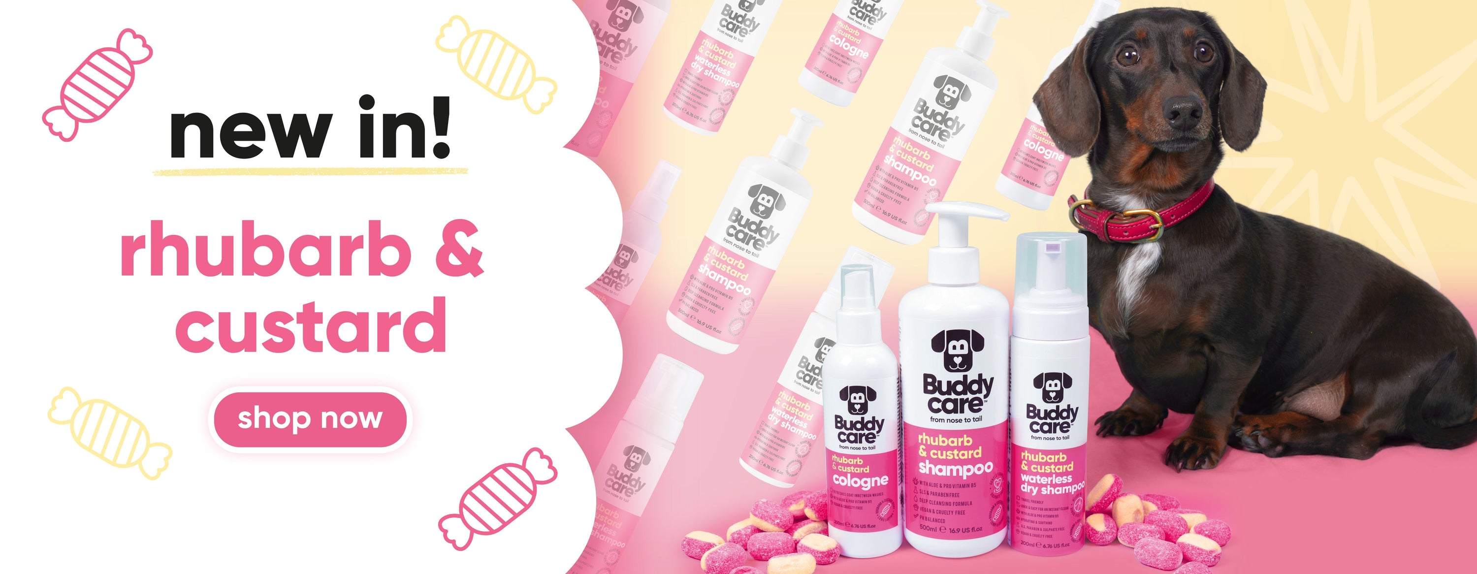 NEW IN: Rhubarb & Custard Scent 💗💛