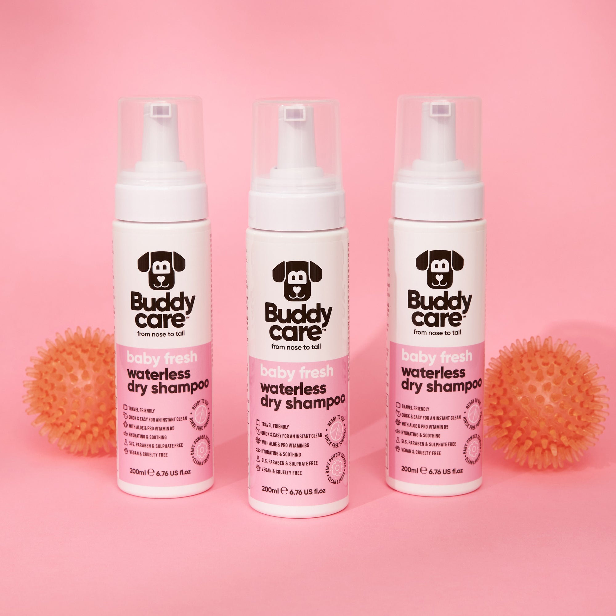 Baby Fresh Waterless Dry Dog Shampoo