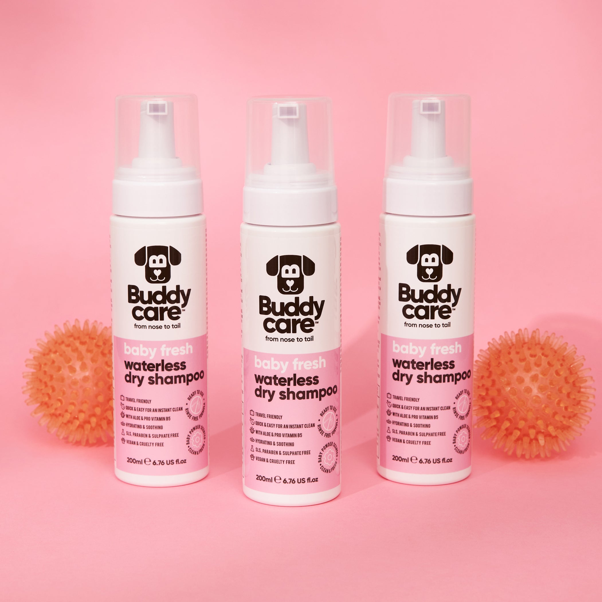 Baby Fresh Waterless Dry Dog Shampoo