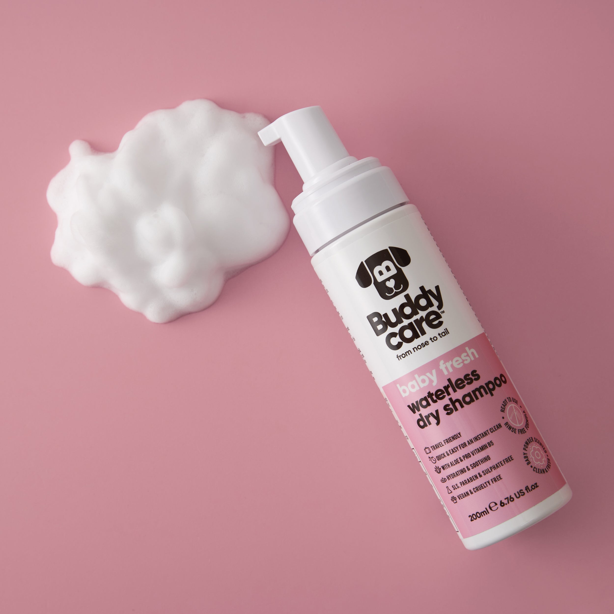 Baby Fresh Waterless Dry Dog Shampoo