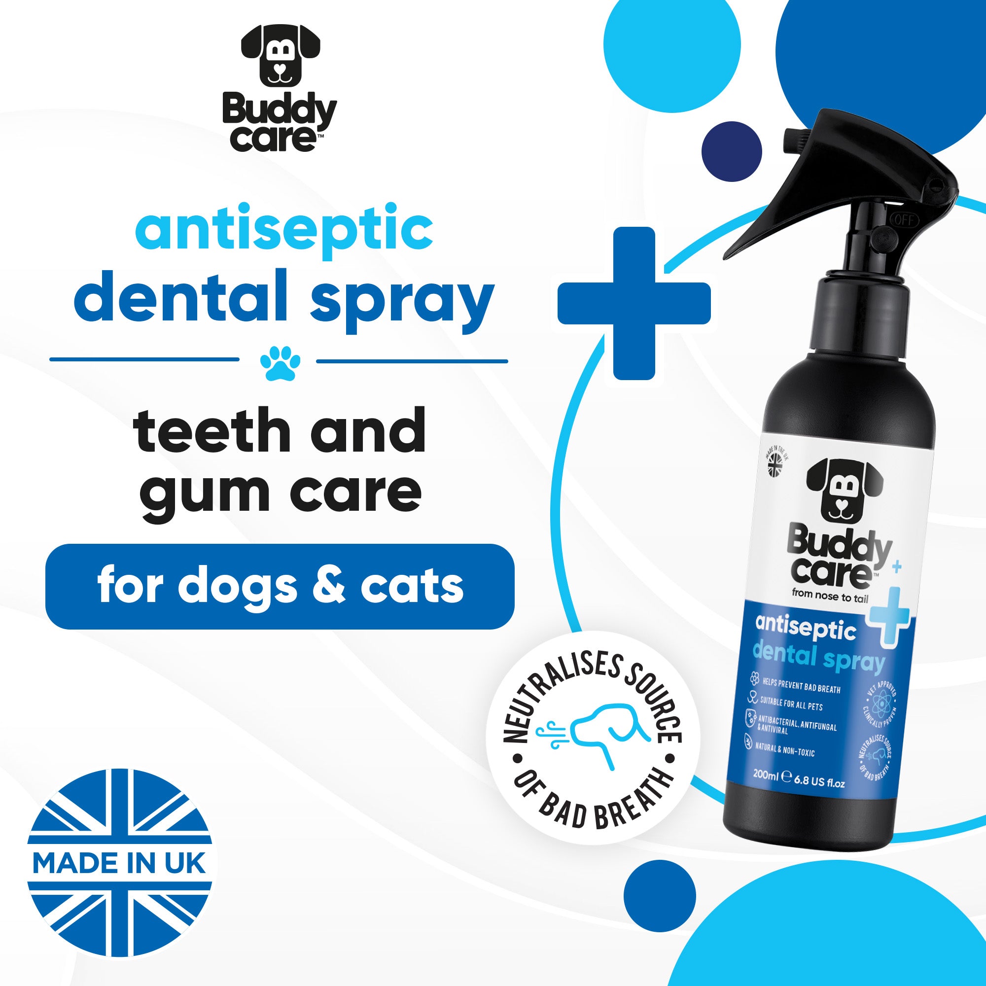 Pet Antiseptic Dental Spray