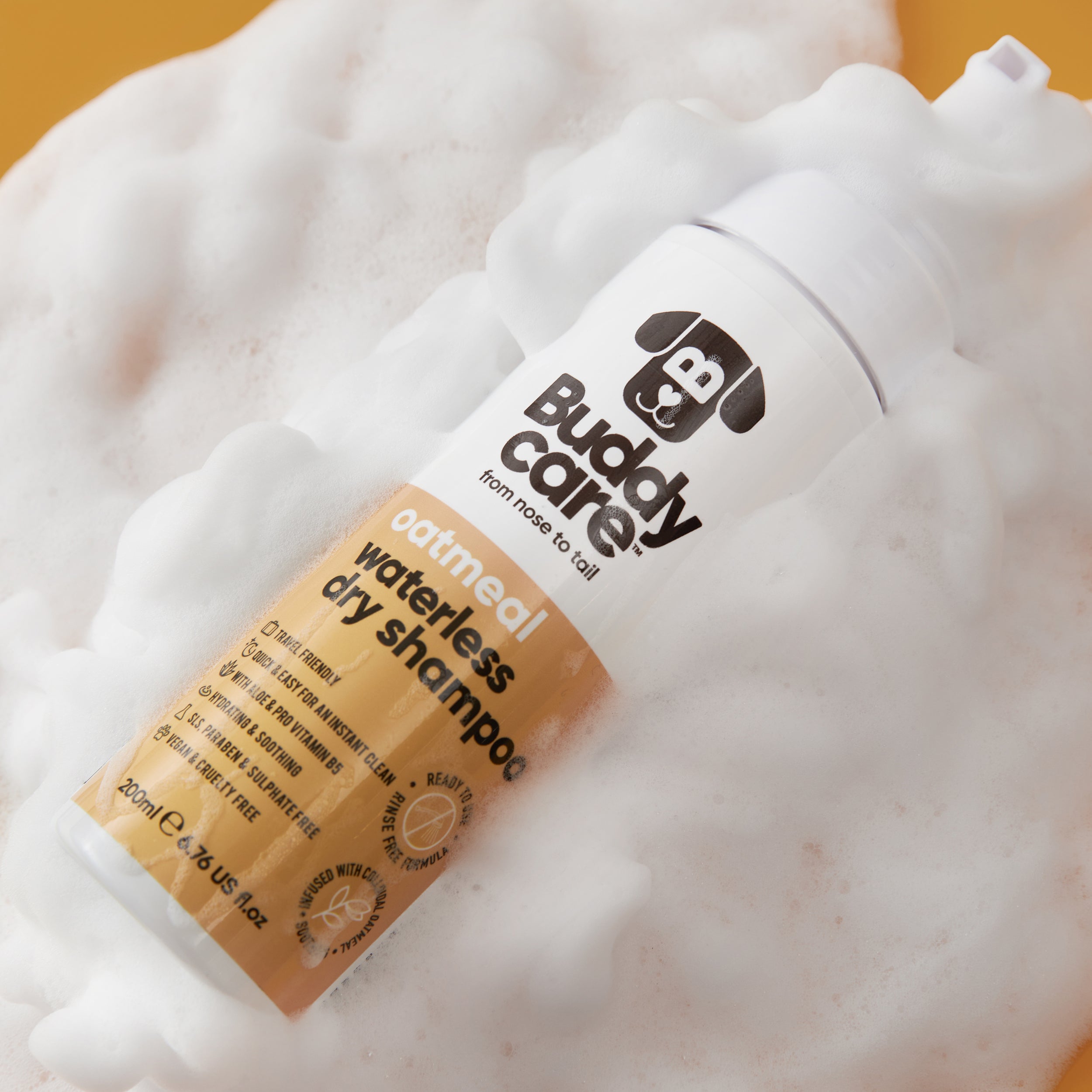 Oatmeal Waterless Dry Dog Shampoo