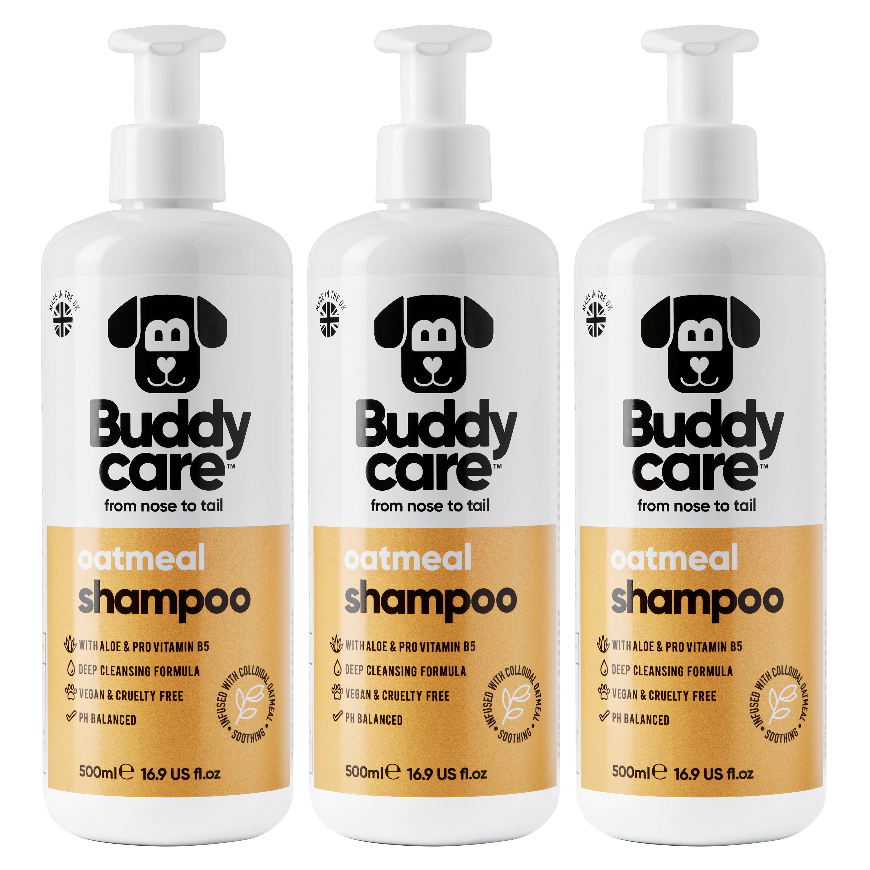 Oatmeal Dog Shampoo by Buddycare
