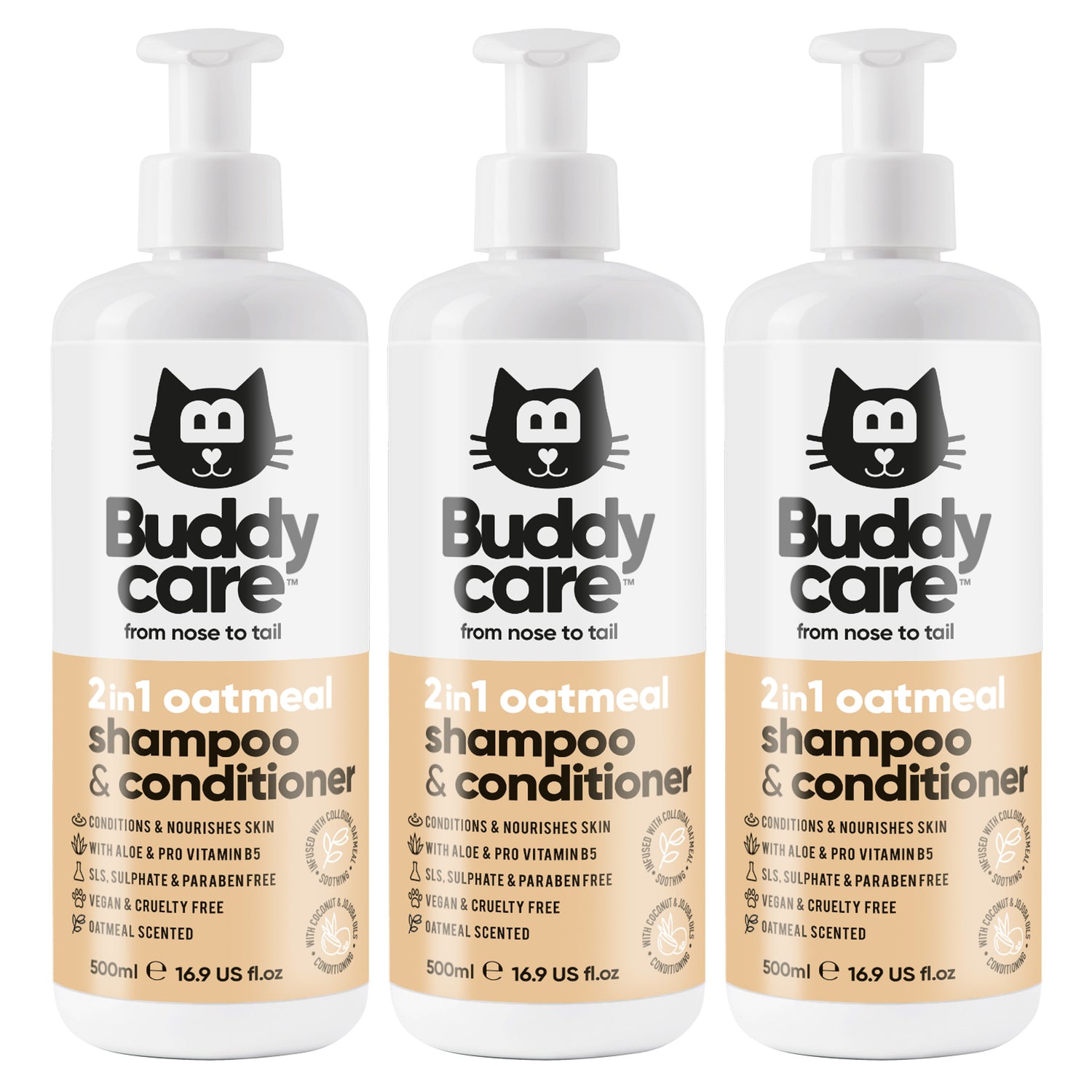 Oatmeal 2in1 Cat Shampoo &amp; Conditioner