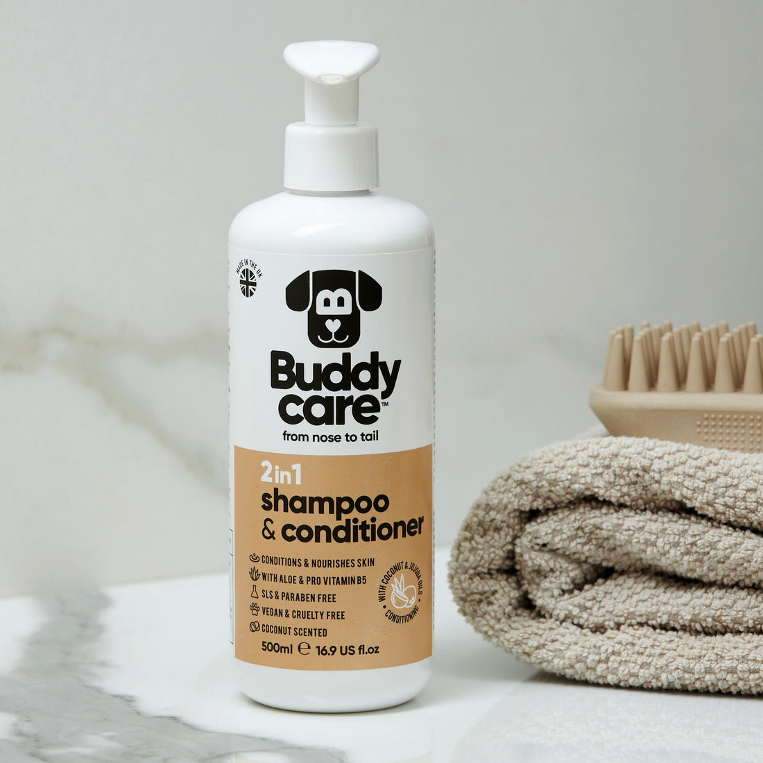 2in1 Coconut Dog Shampoo &amp; Conditioner