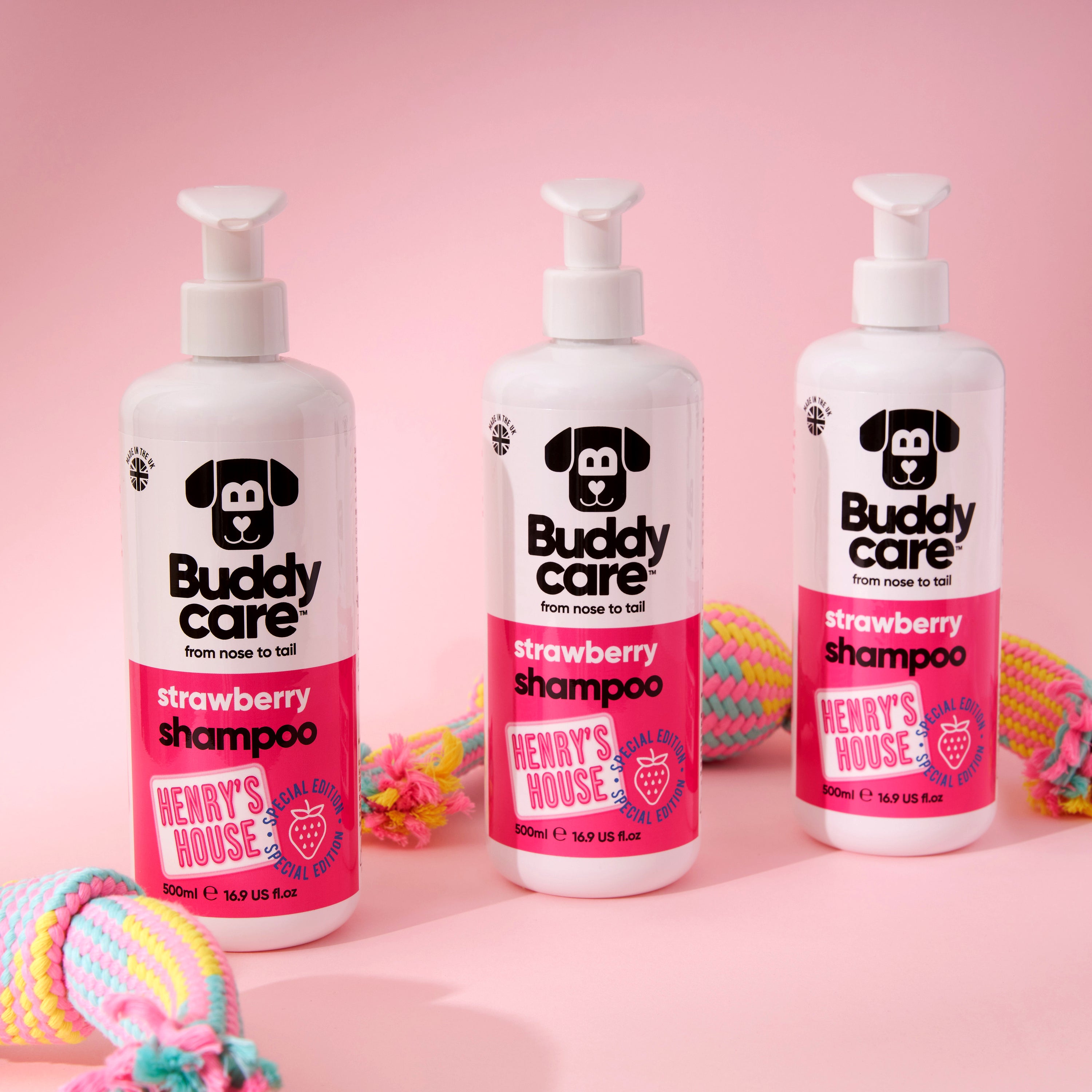 Special Edition Henry's House Strawberry Dog Shampoo