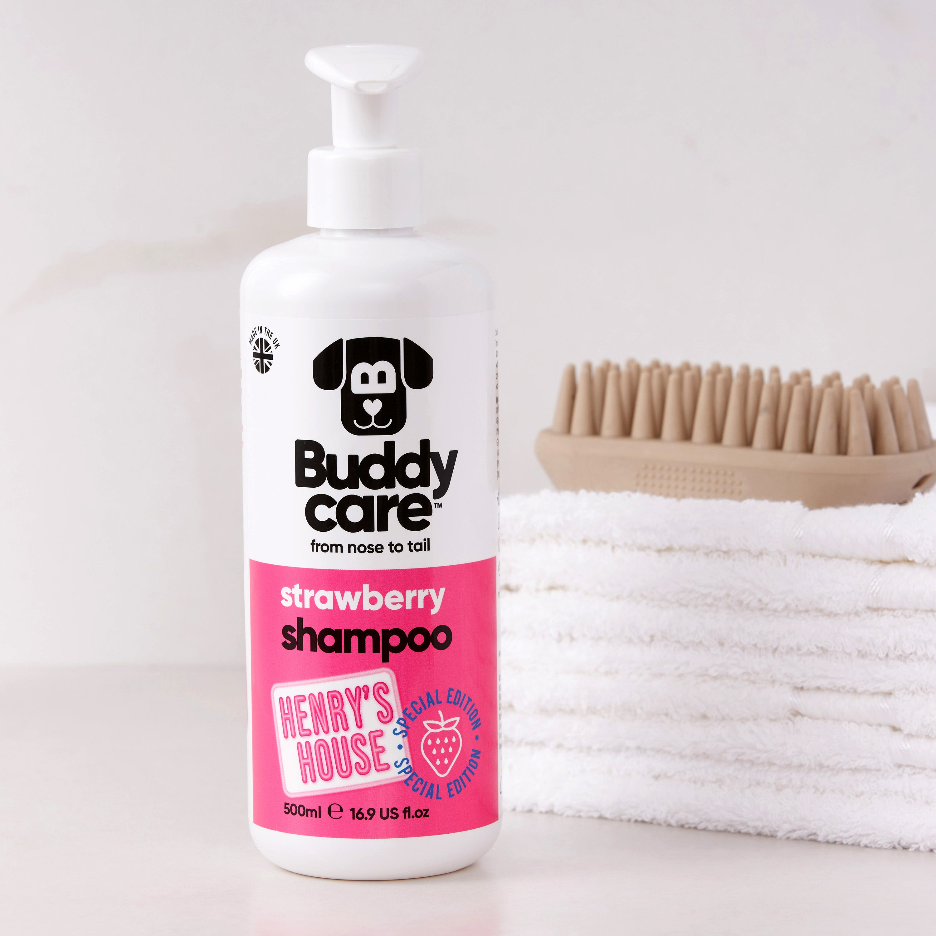 Special Edition Henry's House Strawberry Dog Shampoo