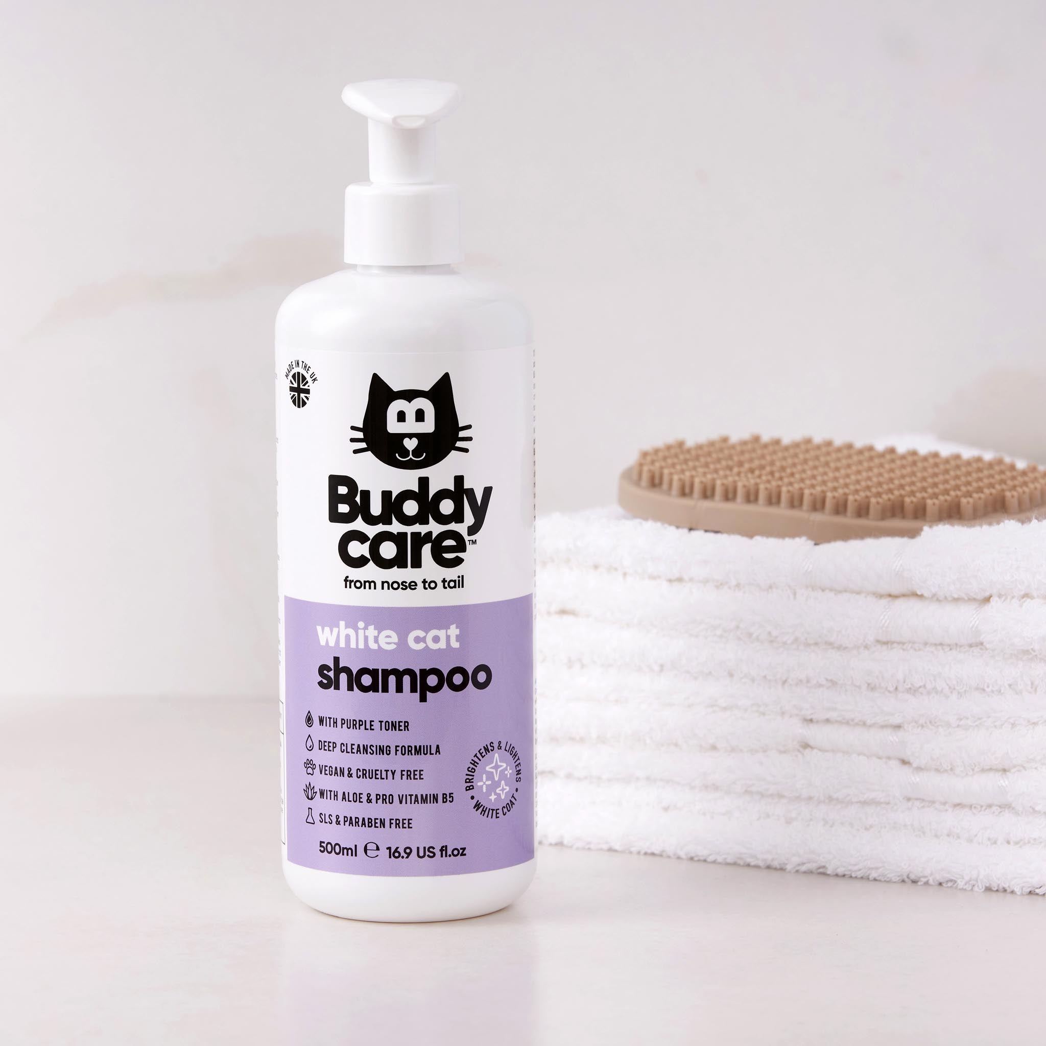 White Cat Shampoo by Buddycare
