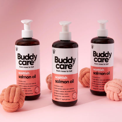 Scottish Salmon Oil for Dogs &amp; Cats by Buddycare