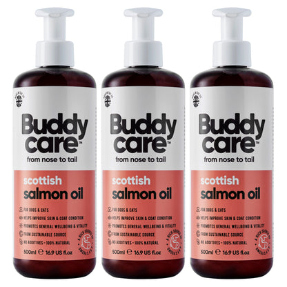Scottish Salmon Oil for Dogs &amp; Cats by Buddycare