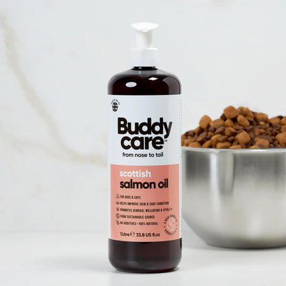 Scottish Salmon Oil for Dogs &amp; Cats by Buddycare