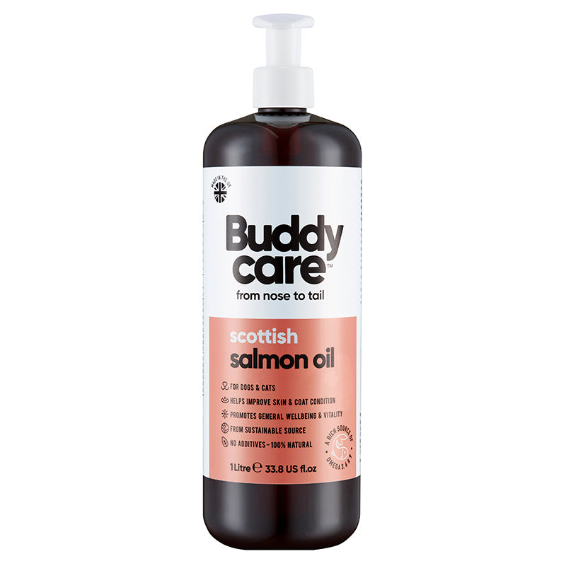 Scottish Salmon Oil for Dogs & Cats by Buddycare