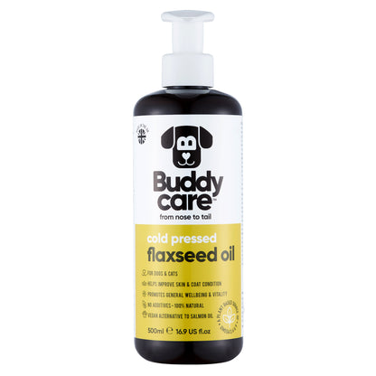 Flaxseed Oil for Dogs &amp; Cats by Buddycare