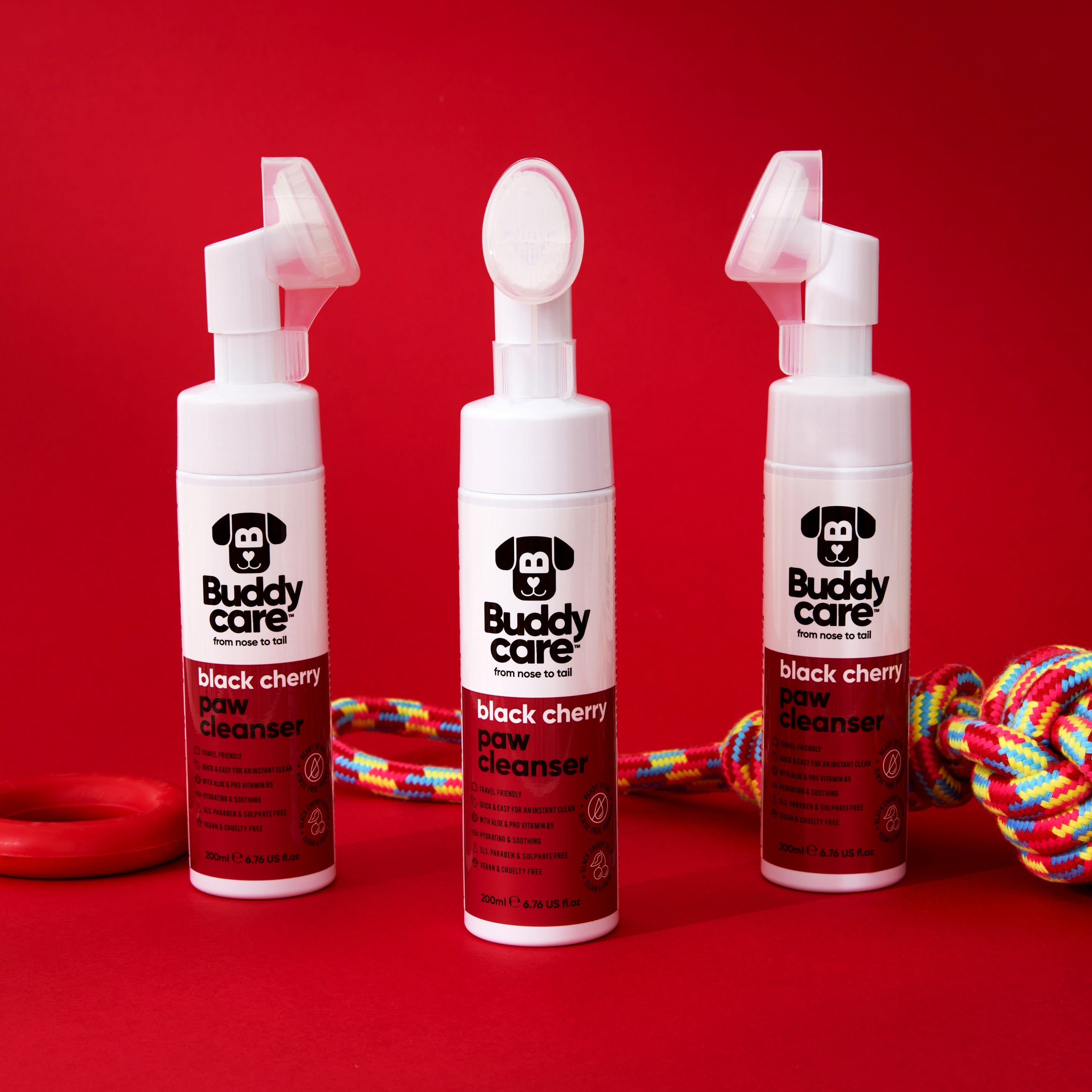 Black Cherry Paw Cleanser