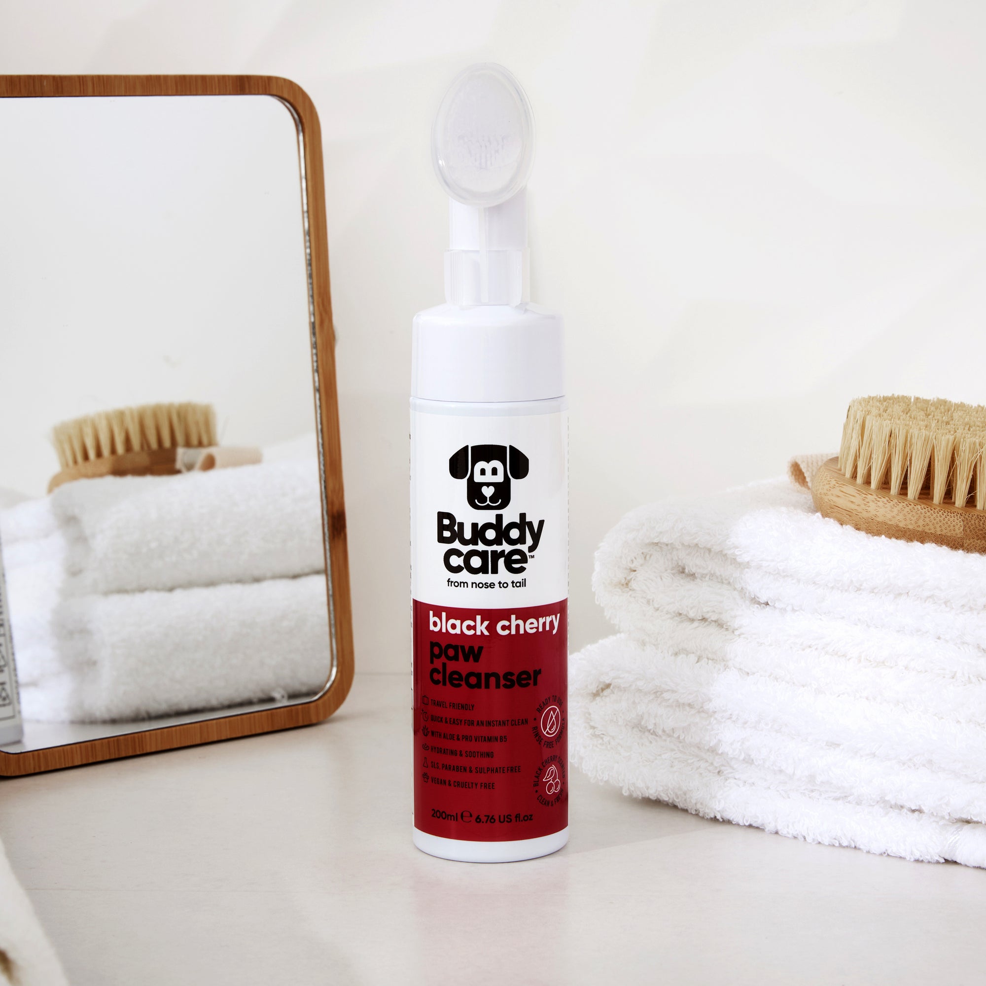 Black Cherry Paw Cleanser