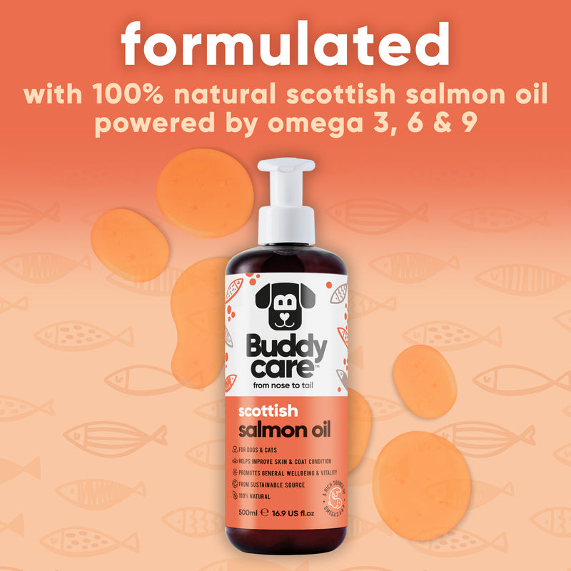 Scottish Salmon Oil for Dogs & Cats