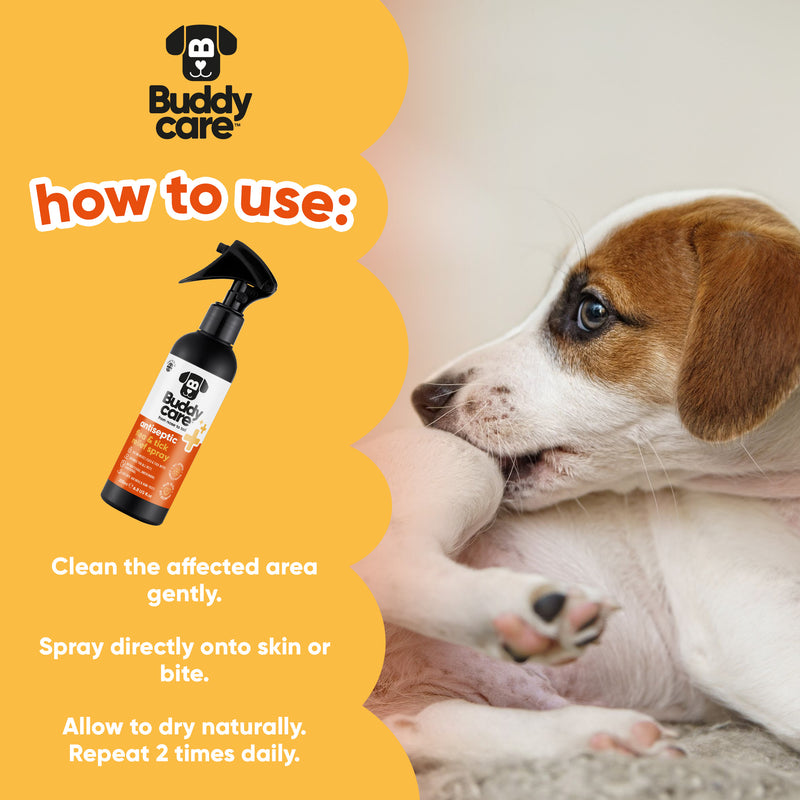 Pet Antiseptic Flea & Tick Relief Spray