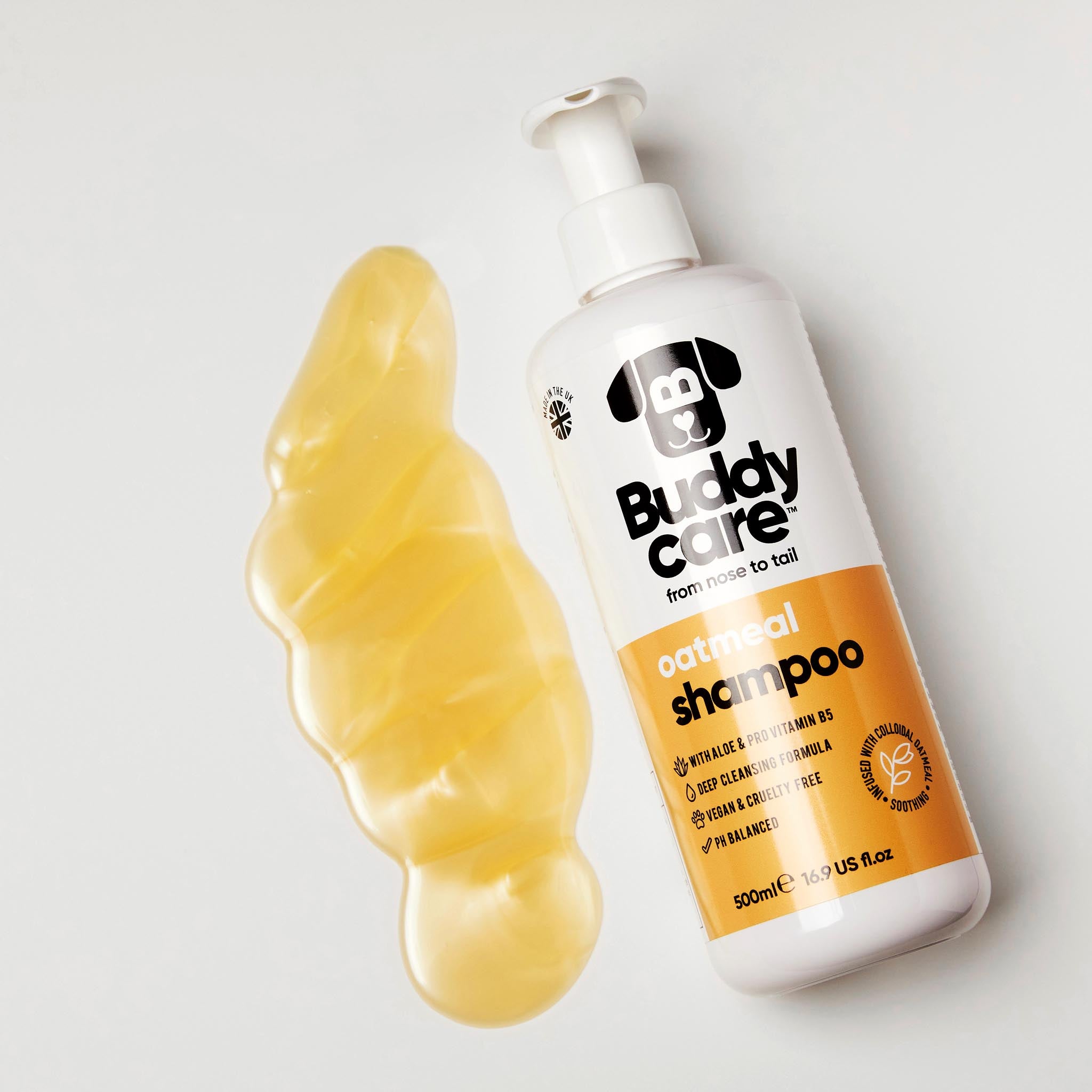 Oatmeal Dog Shampoo by Buddycare