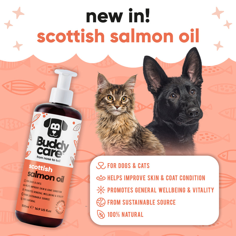 Scottish Salmon Oil for Dogs & Cats