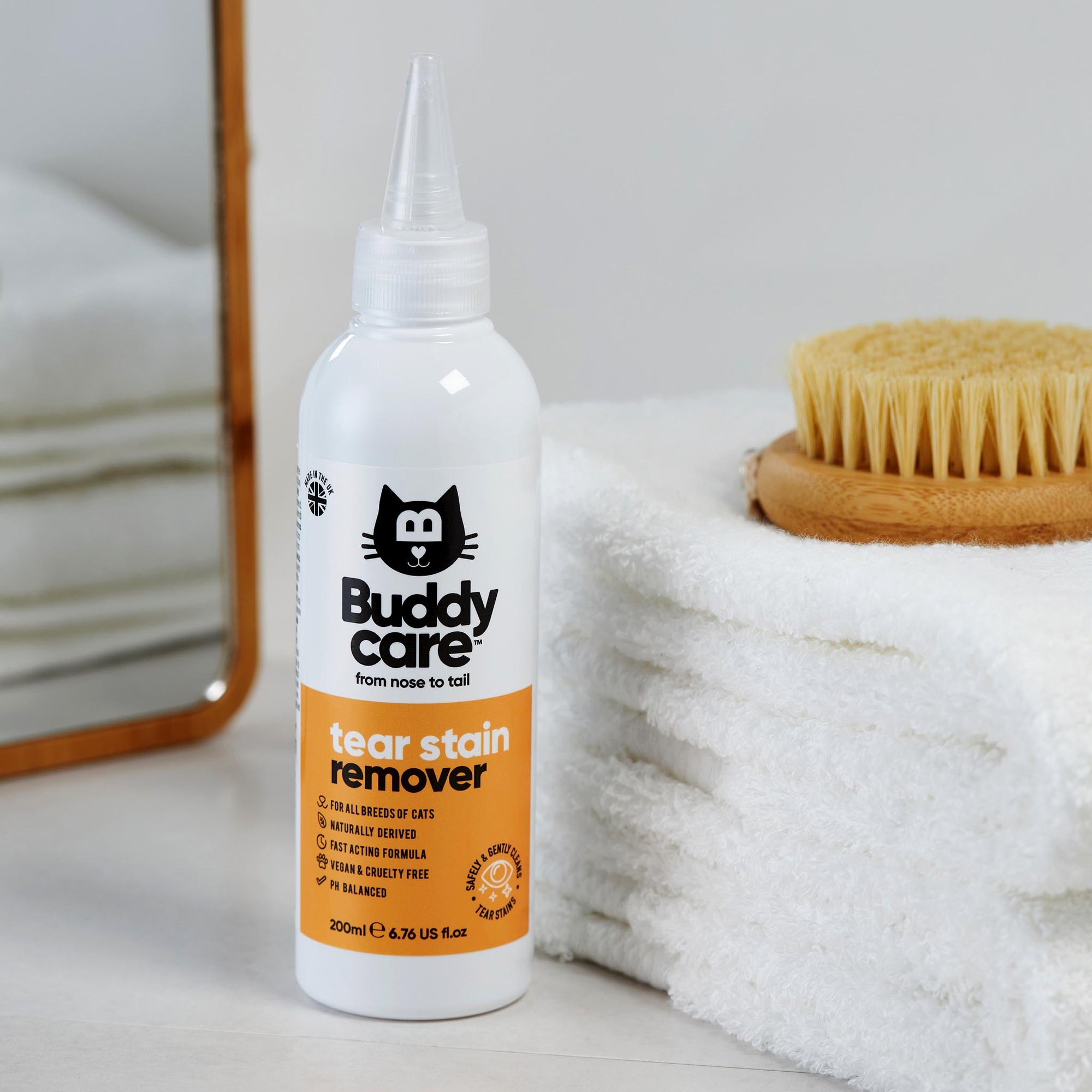 Cat Tear Stain Remover by Buddycare