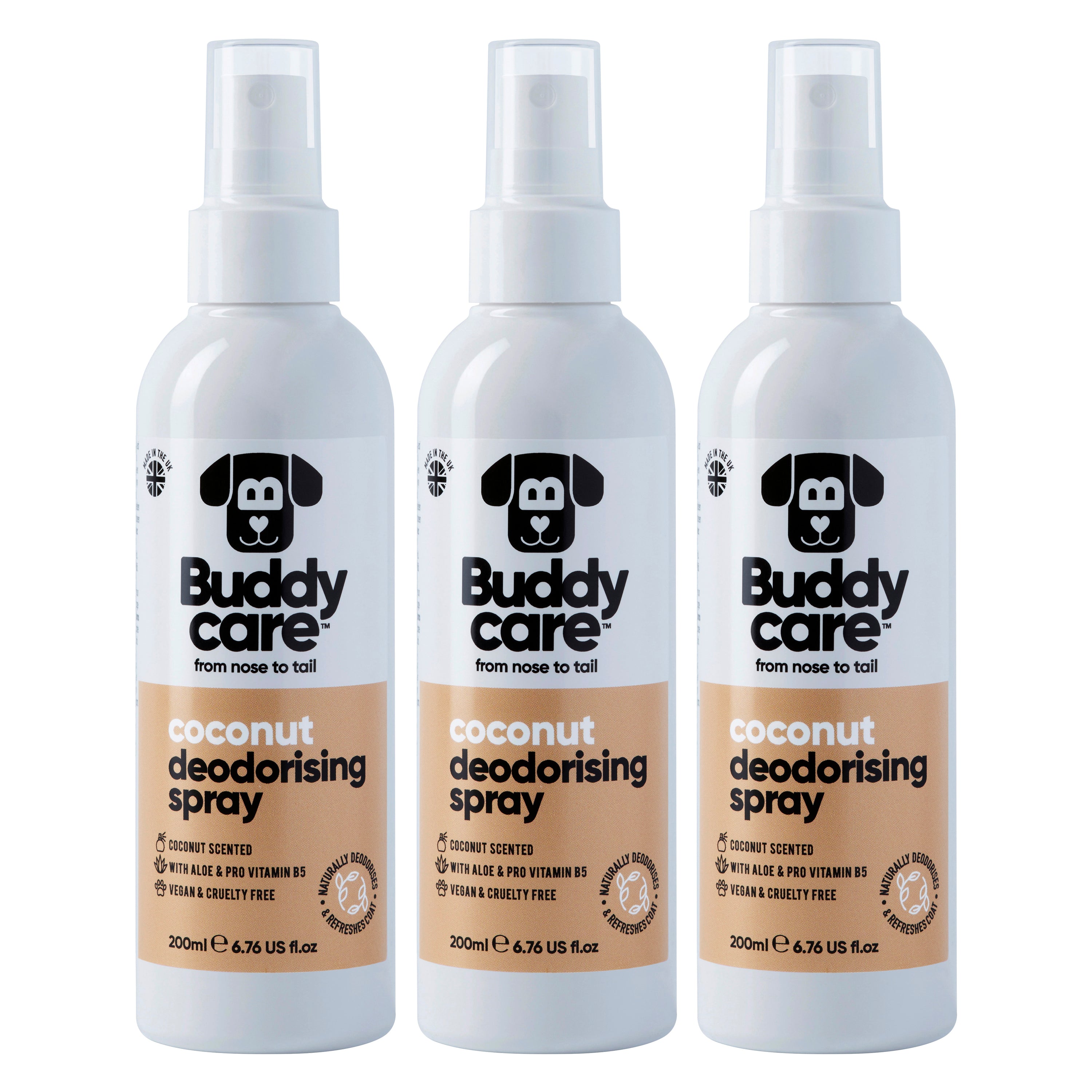 Coconut Dog Deodorising Spray by Buddycare
