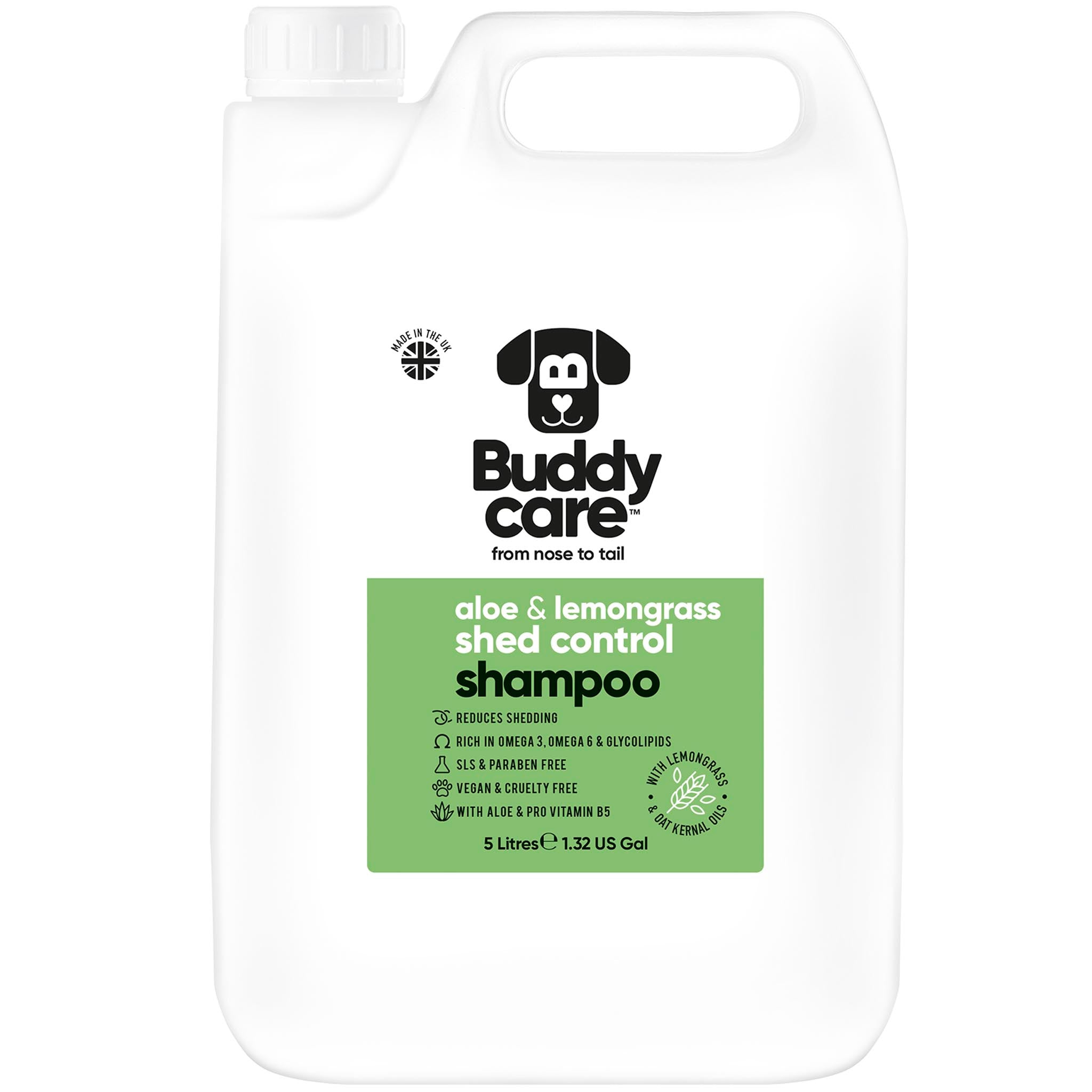 Shed Control Aloe &amp; Lemongrass Dog Shampoo