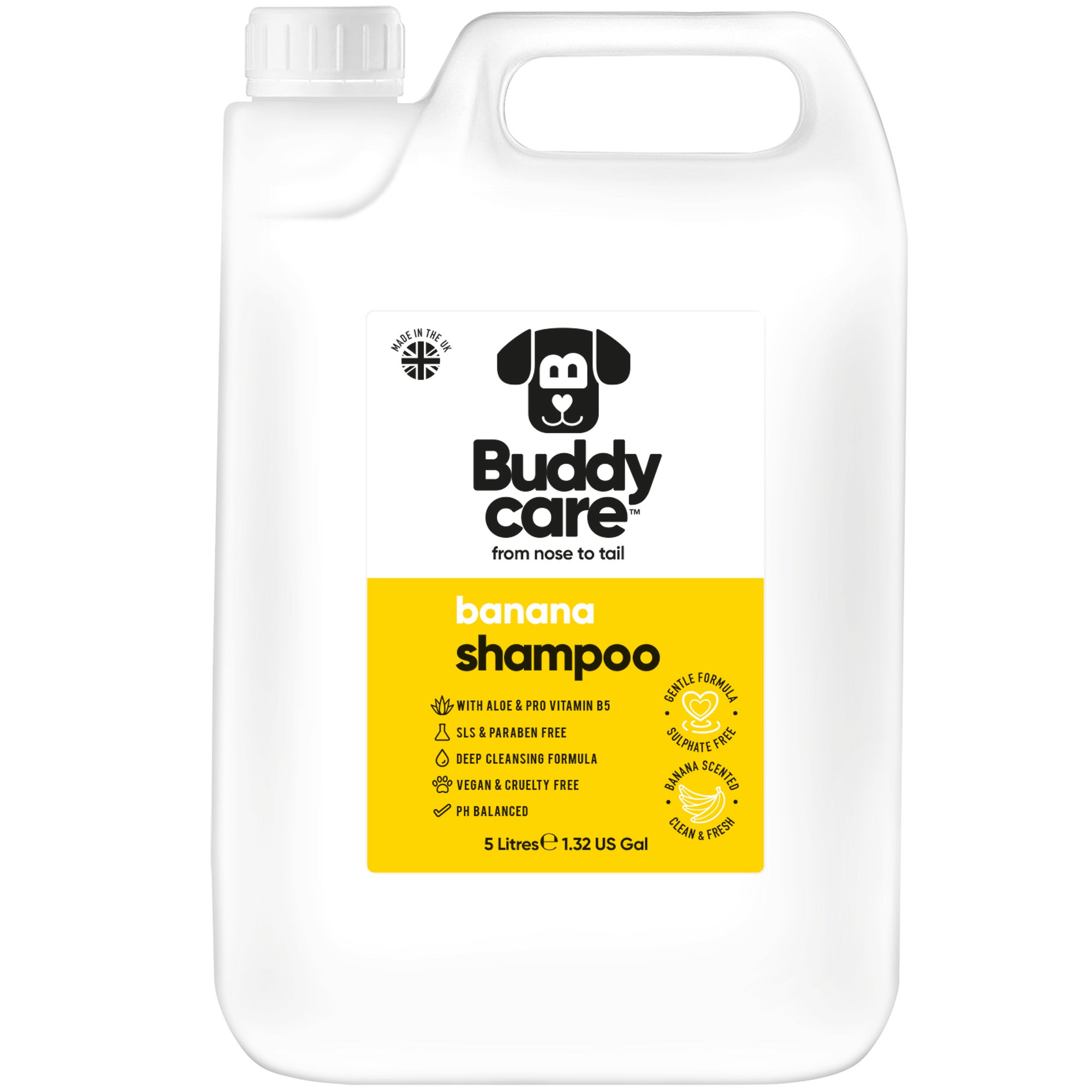 Banana Dog Shampoo by Buddycare