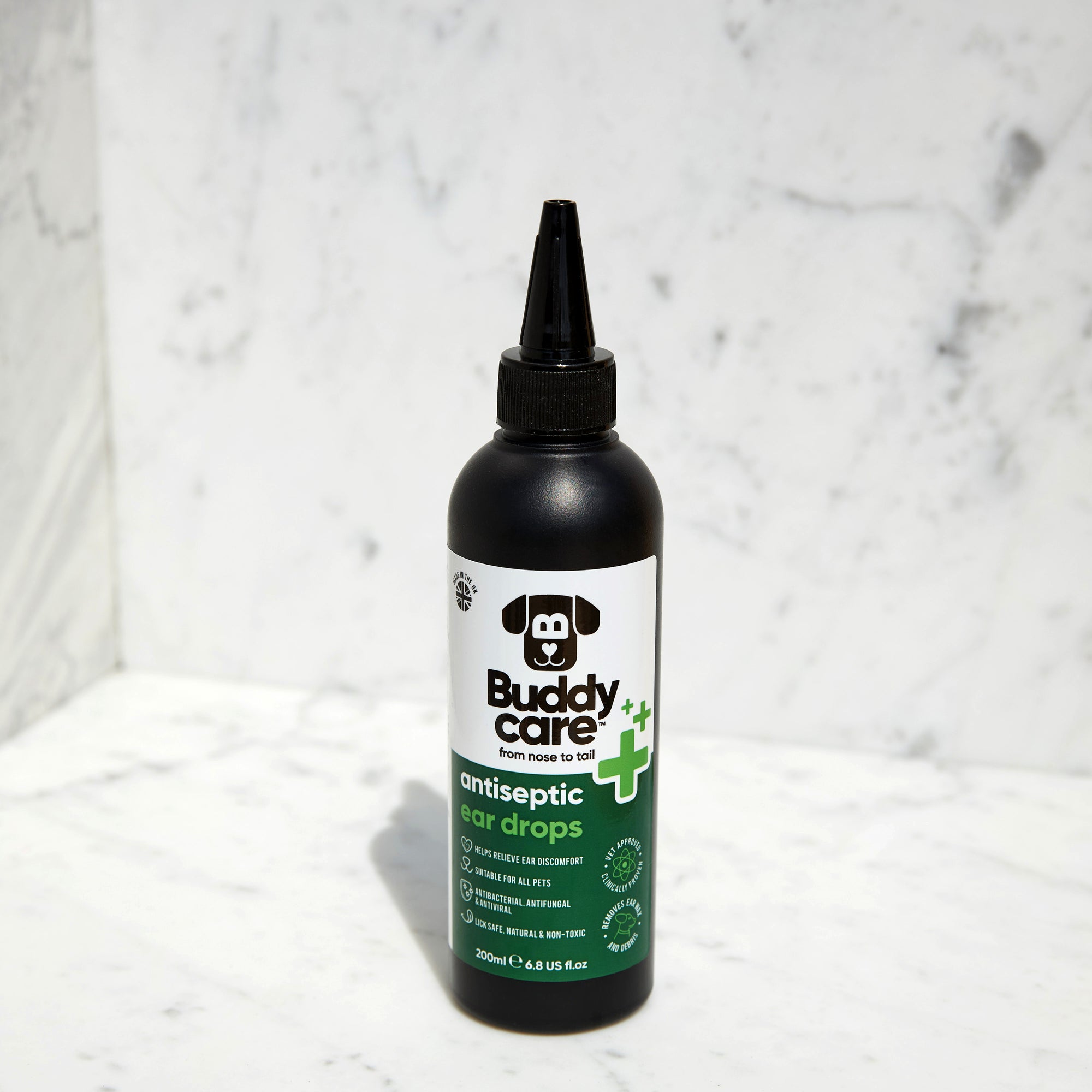 Pet Antiseptic Ear Drops by Buddycare