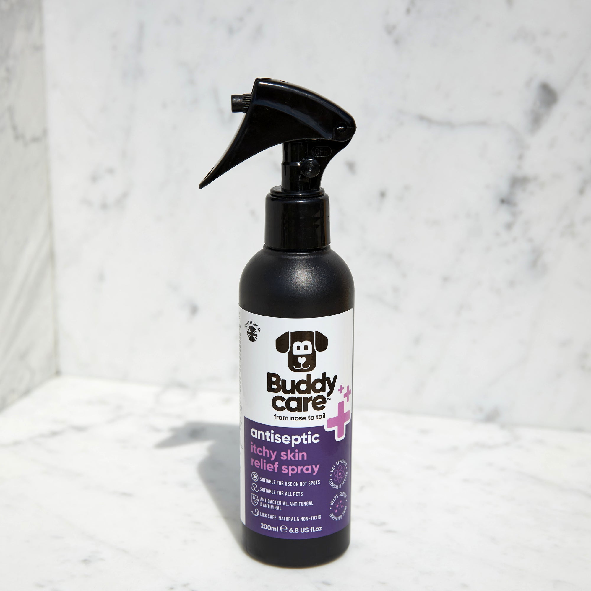 Pet Antiseptic Itchy Skin Relief Spray by Buddycare