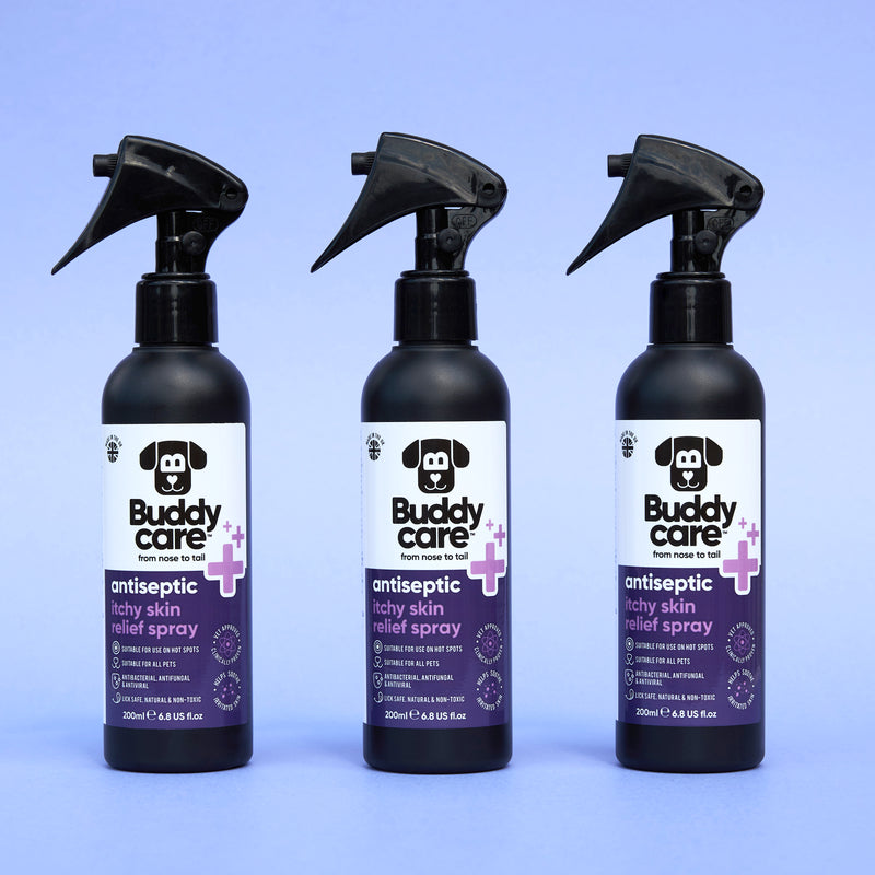 Pet Antiseptic Itchy Skin Relief Spray by Buddycare