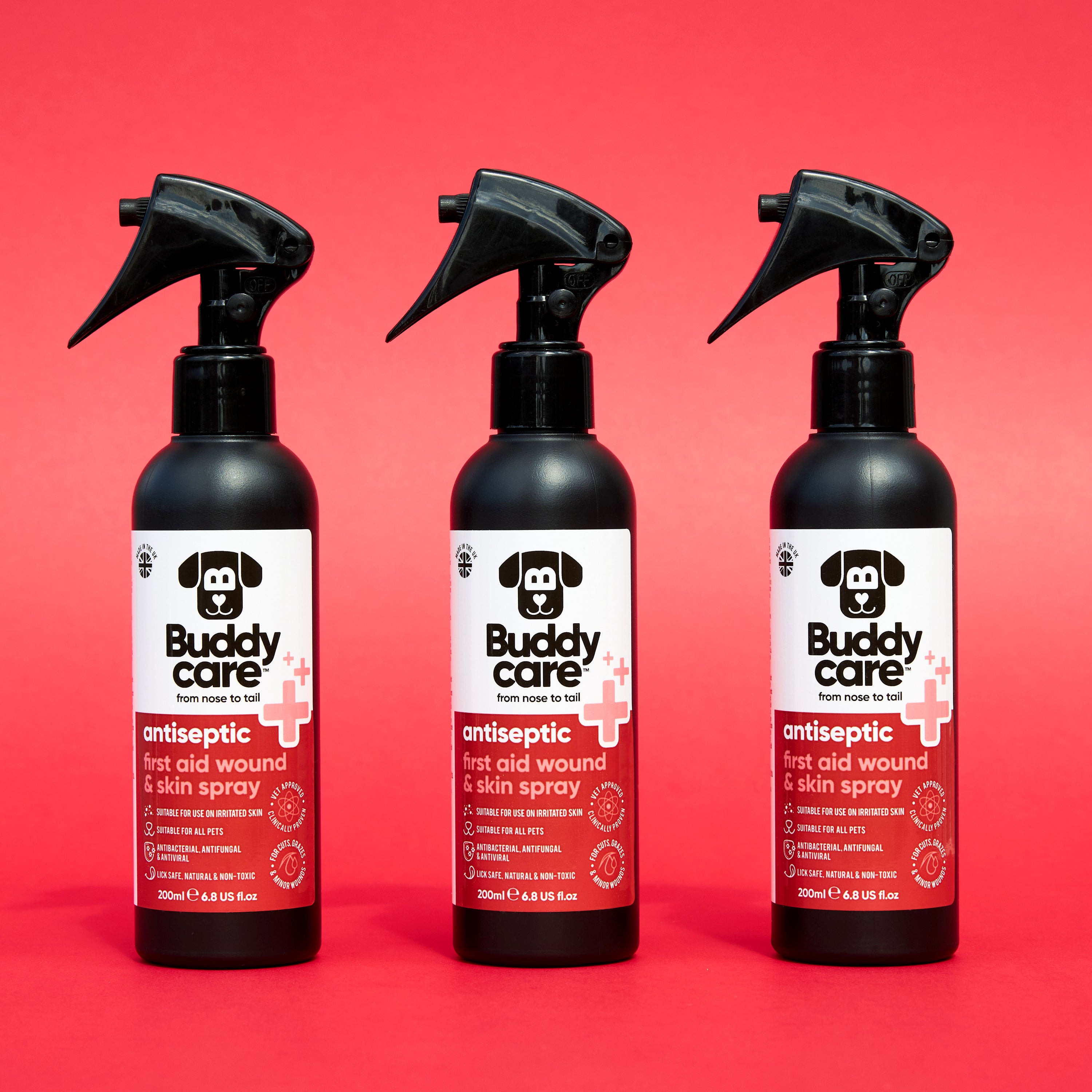 Pet Antiseptic First Aid & Wound Spray by Buddycare