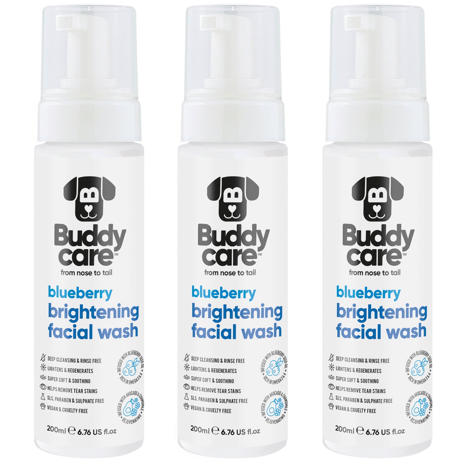 Blueberry Dog Facial Wash