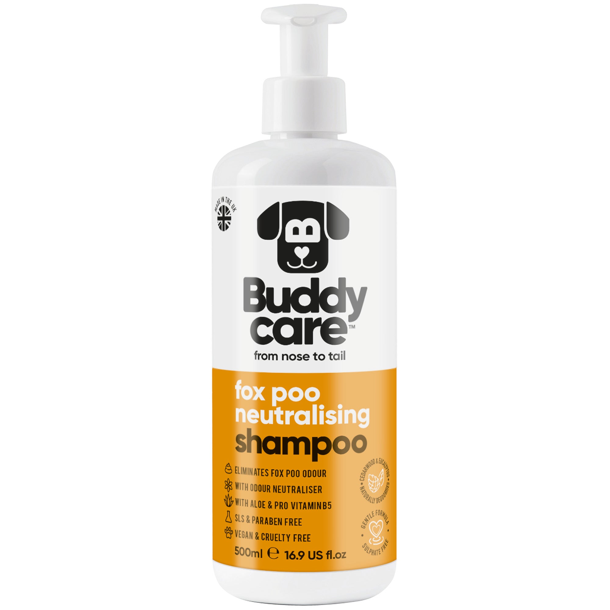Fox Poo Neutralising Dog Shampoo by Buddycare