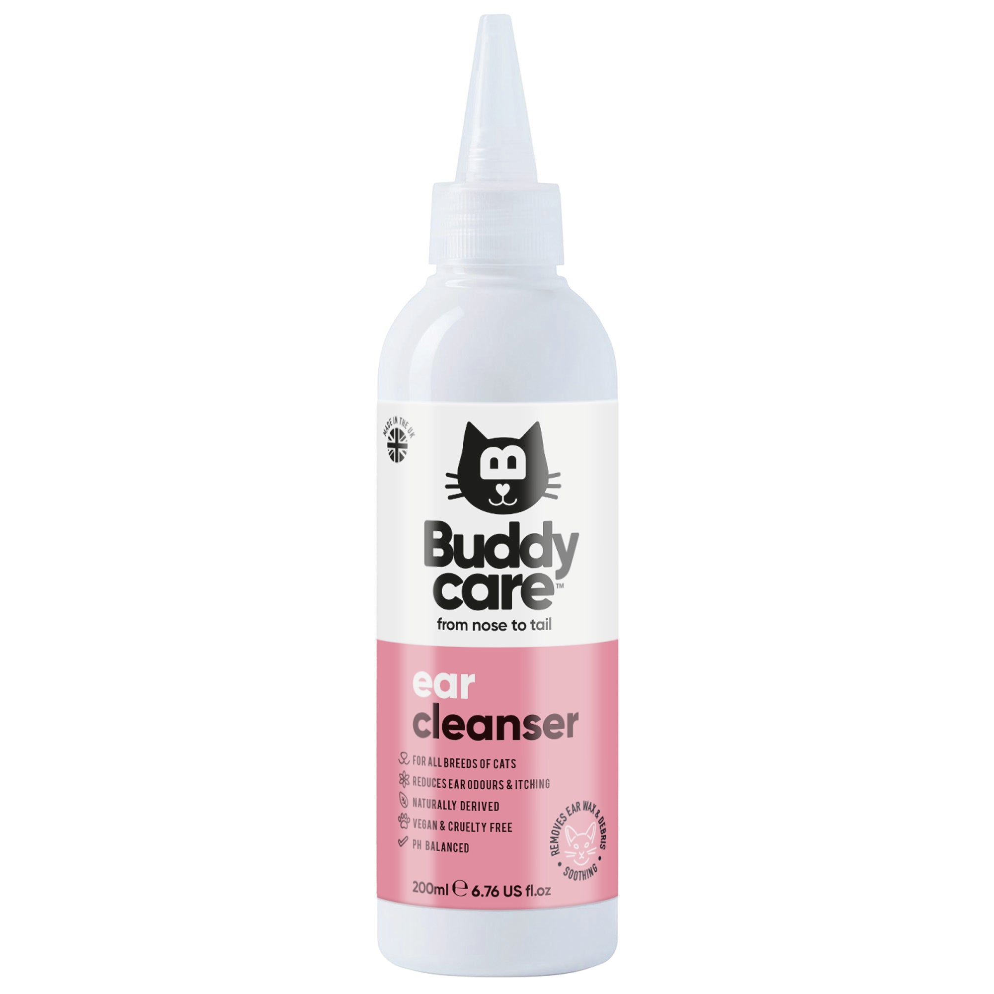 Cat Ear Cleanser by Buddycare