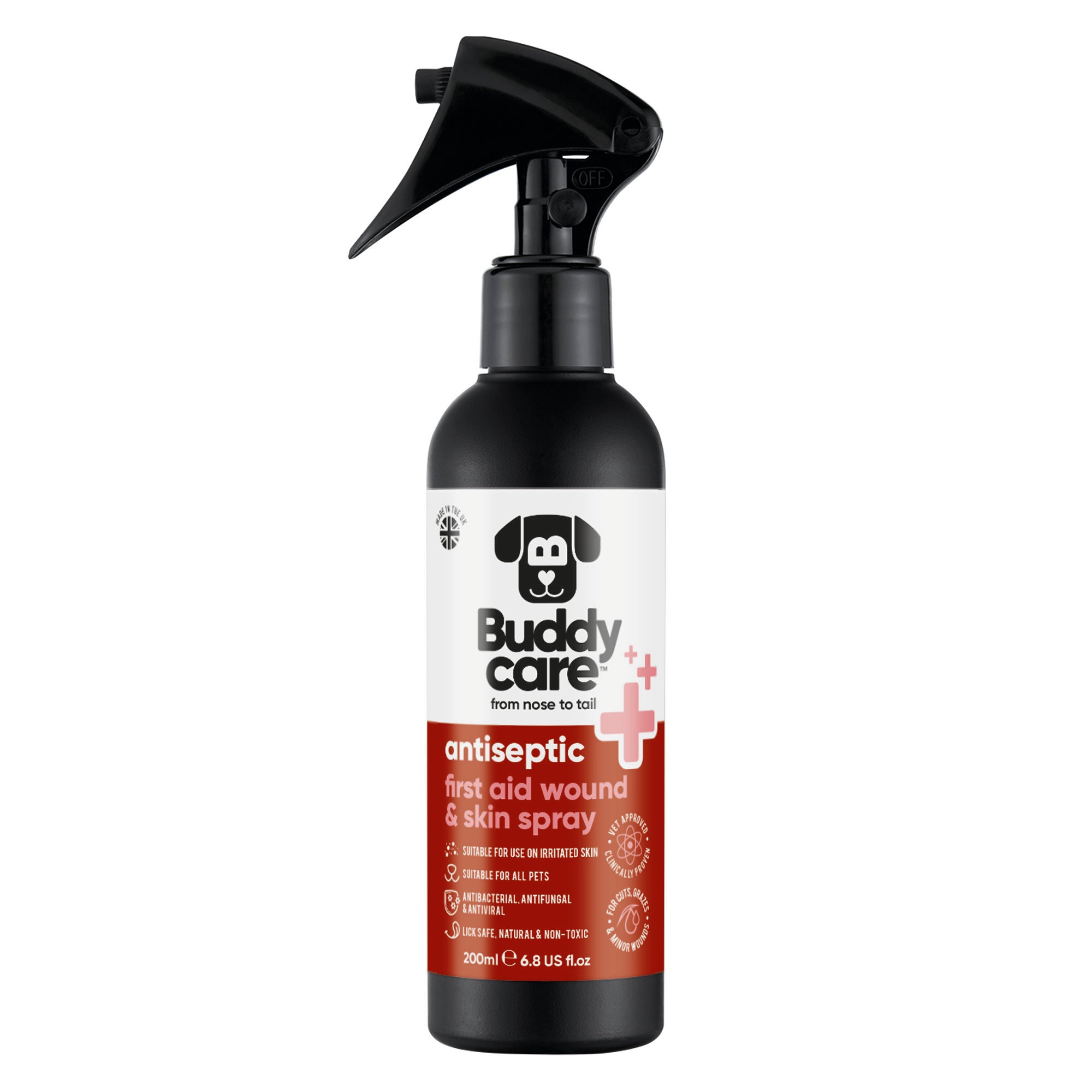 Pet Antiseptic First Aid & Wound Spray by Buddycare