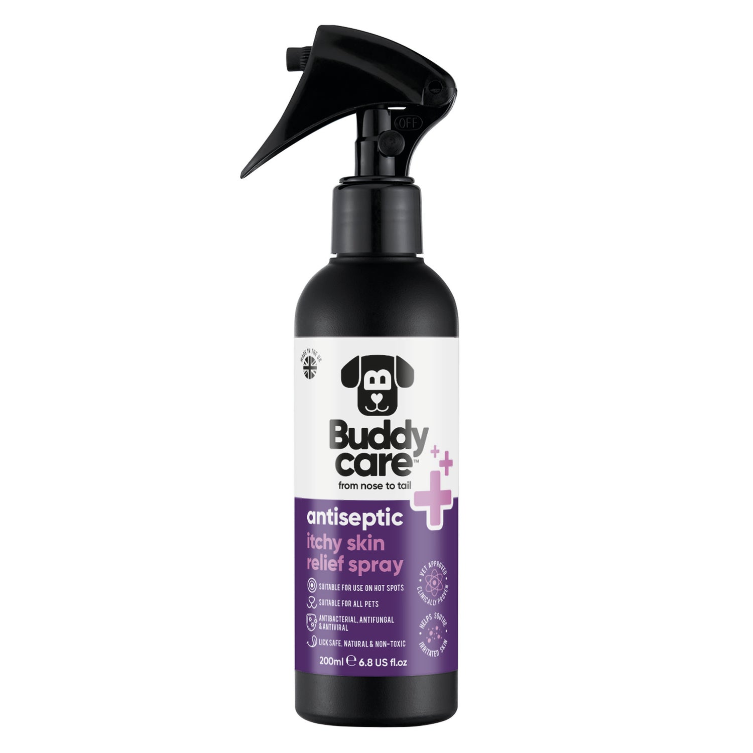 Pet Antiseptic Itchy Skin Relief Spray