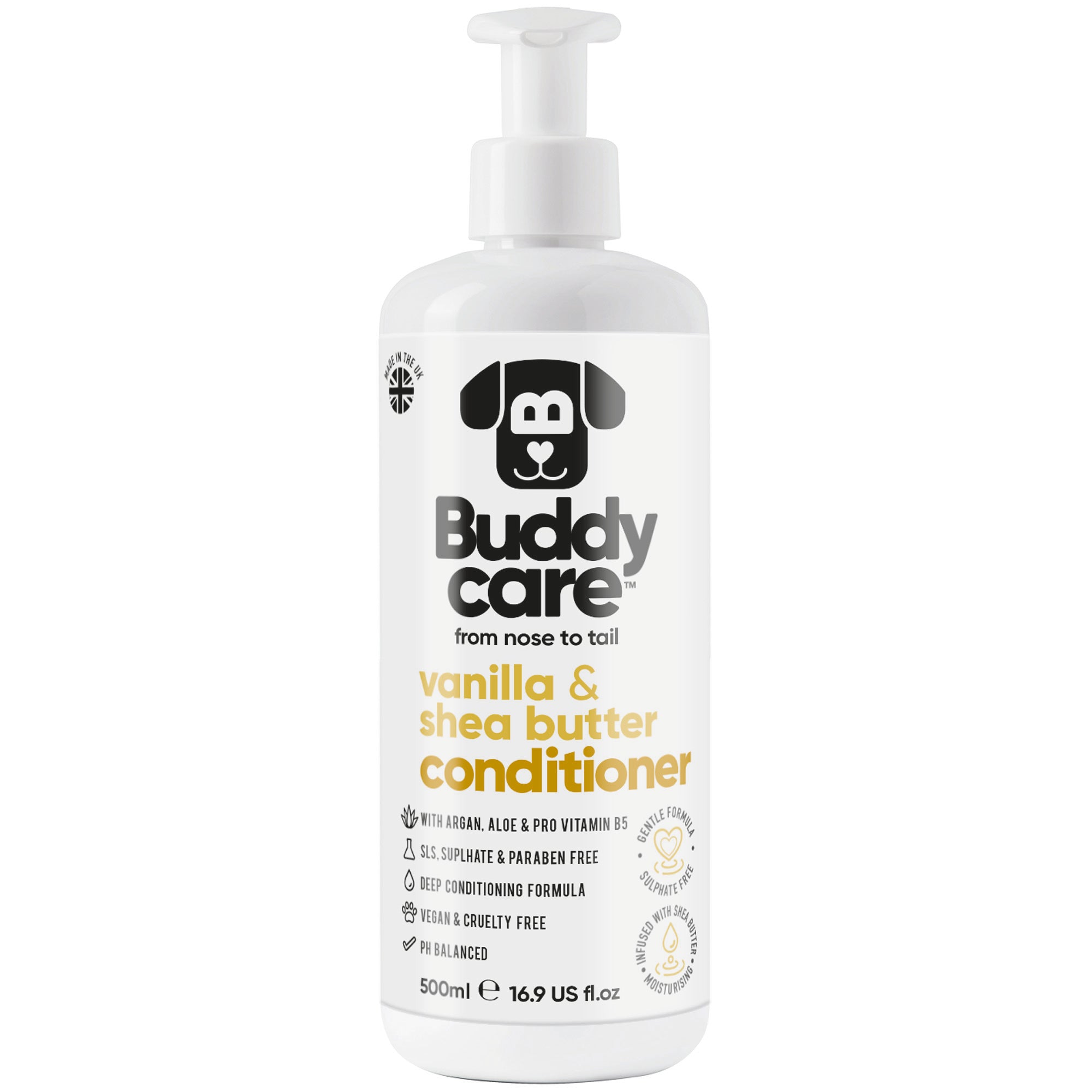 Vanilla & Shea Butter Dog Conditioner by Buddycare