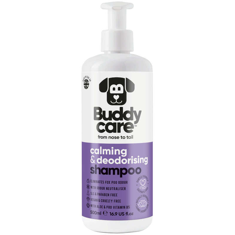Calming & Deodorising Lavender Dog Shampoo by Buddycare