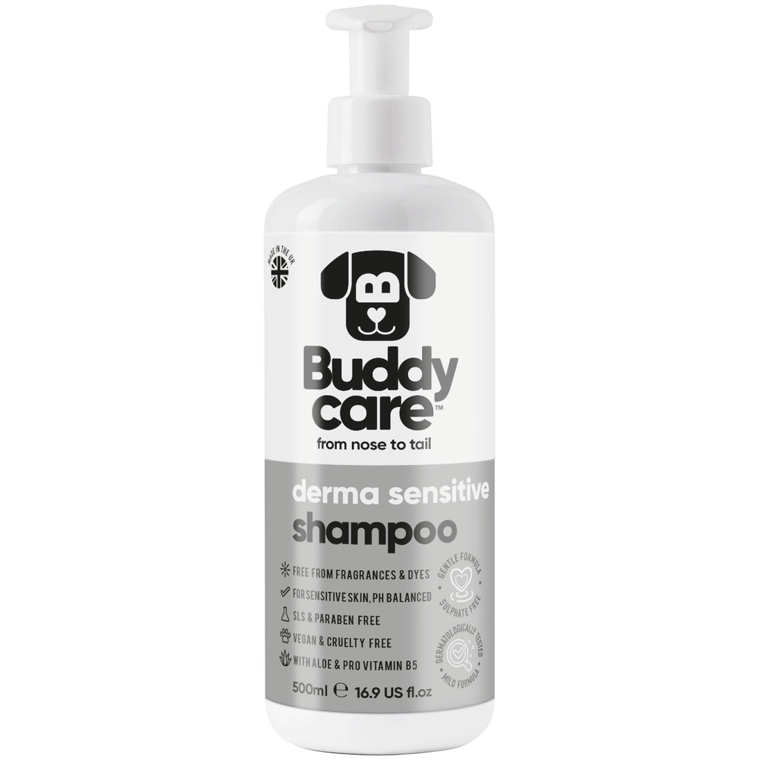 Derma Sensitive Dog Shampoo by Buddycare