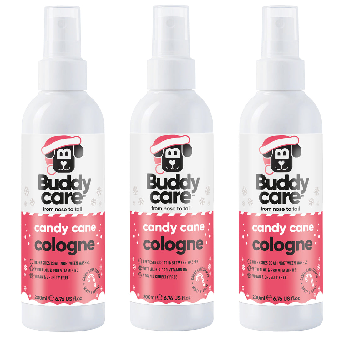 Candy Cane Dog Cologne