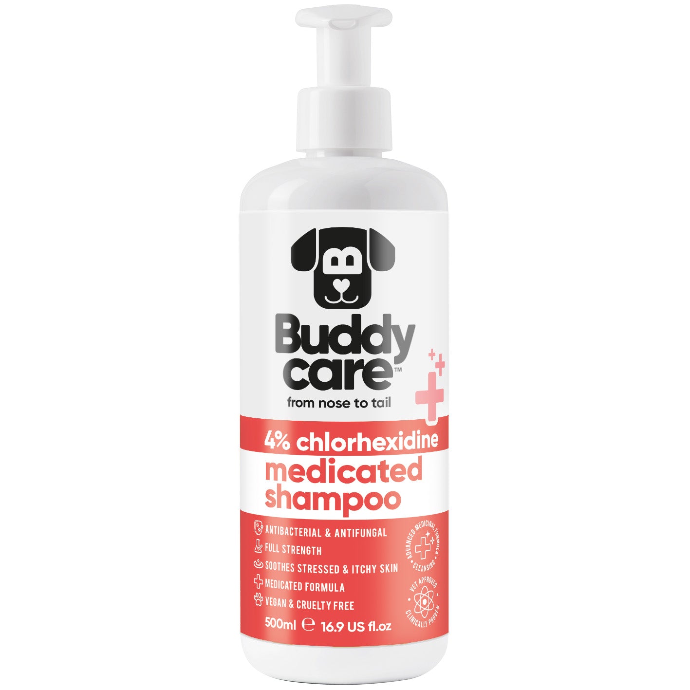 Pet Antiseptic Chlorhexidine Medicated Shampoo