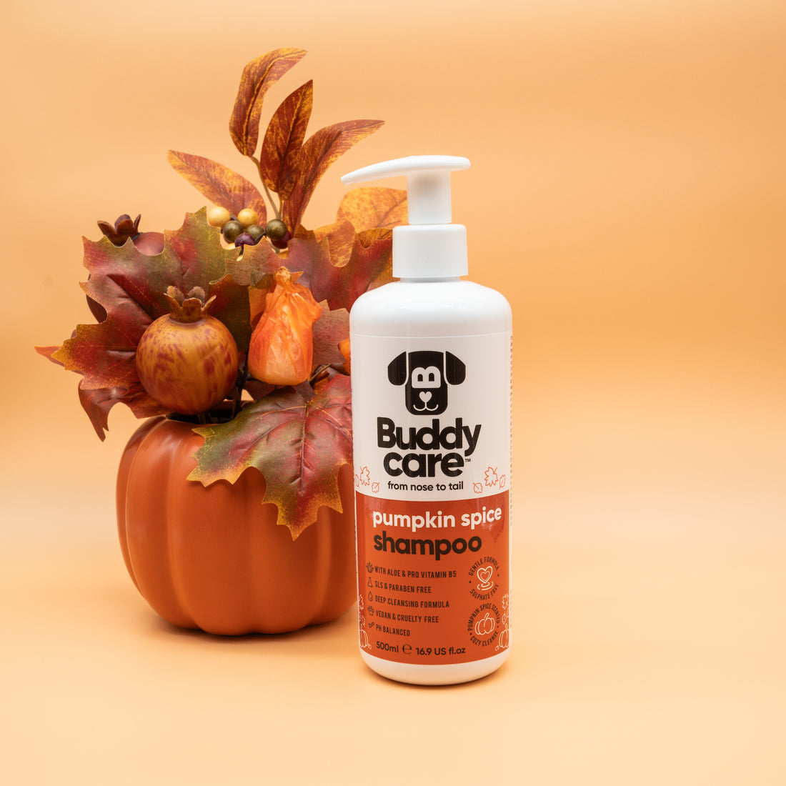 Pumpkin Spice Dog Shampoo